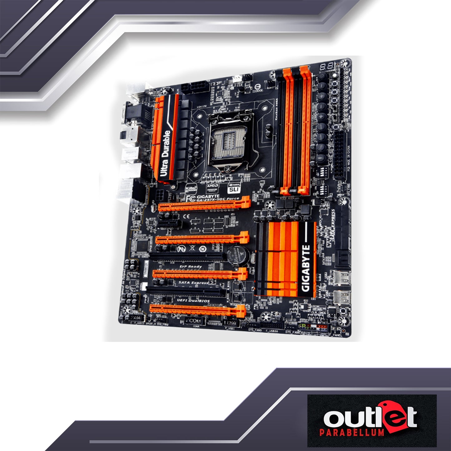 REFURBISHED GA-Z97X-SOC-FORCE GIGABYTE Z97X SOC FORCE MOTHERBOARD