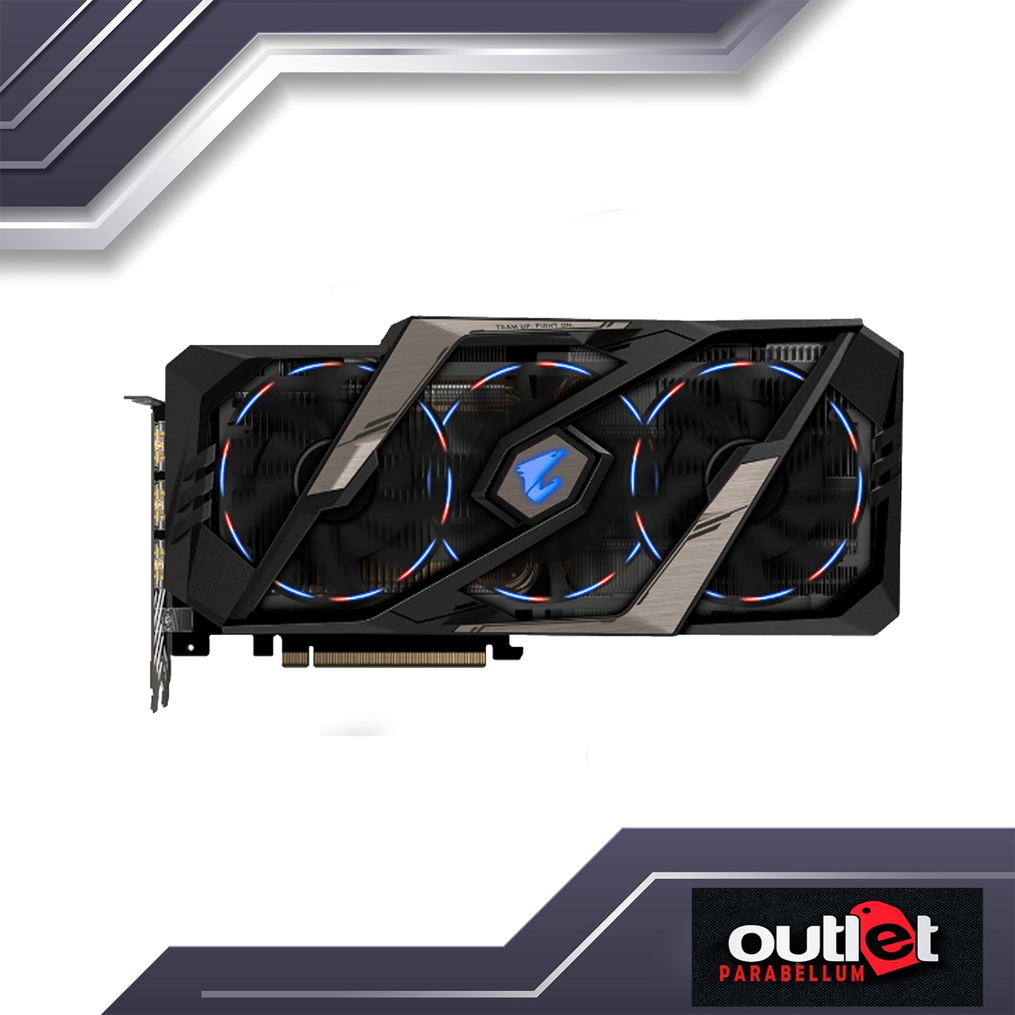 REFURBISHED GIGABYTE GV-N2070AORUS-X-8GC GIGABYTE AORUS GEFORCE RTX2070 XTREME 8GB 256BIT GDDR6 VGA