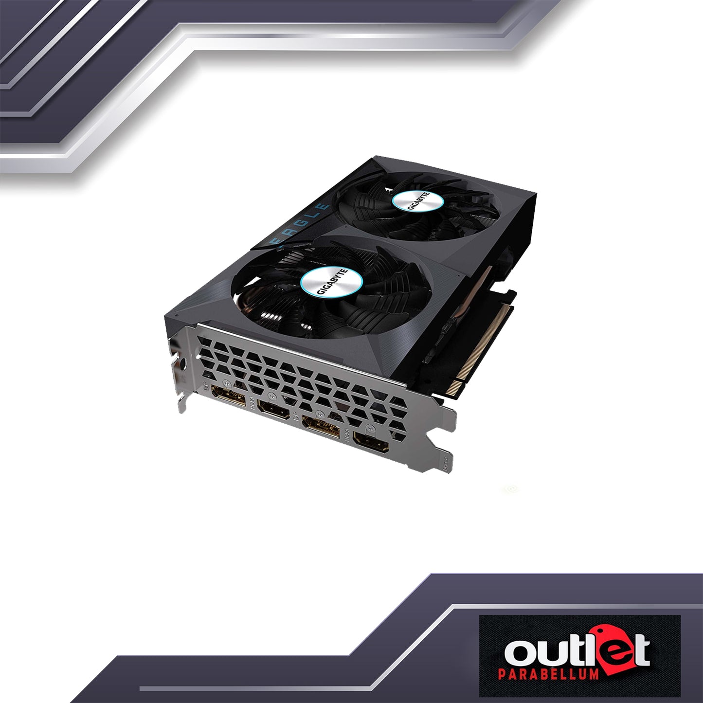 REFURBISHED GV-N3050EAGLE-OC-8GD GIGABYTE GEFORCE RTX3050 EAGLE OC 8GB VGA CARD - NO WARRANTY!!!