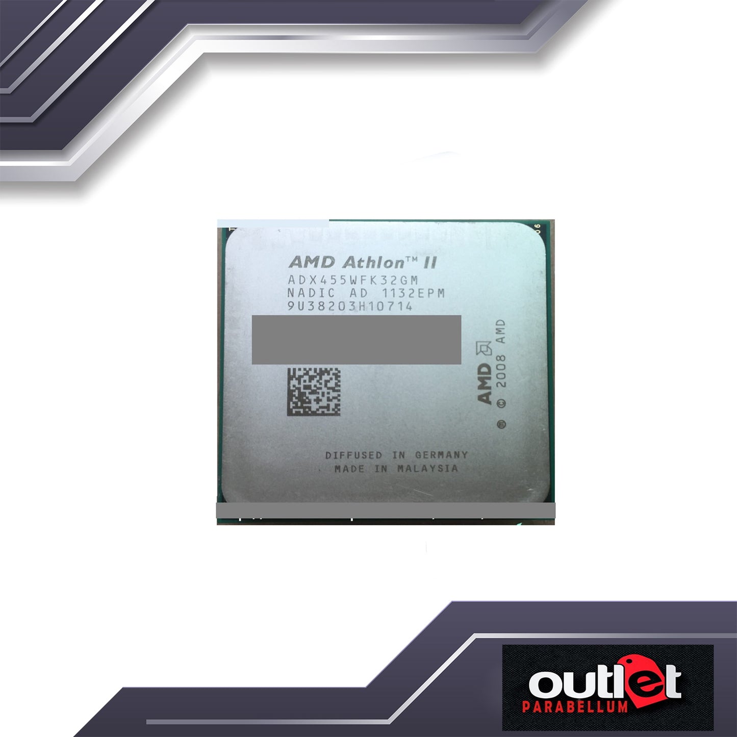AMD Athlon II X3 Triple-Core Processor Athlon II X3 455 - No Warranty!!