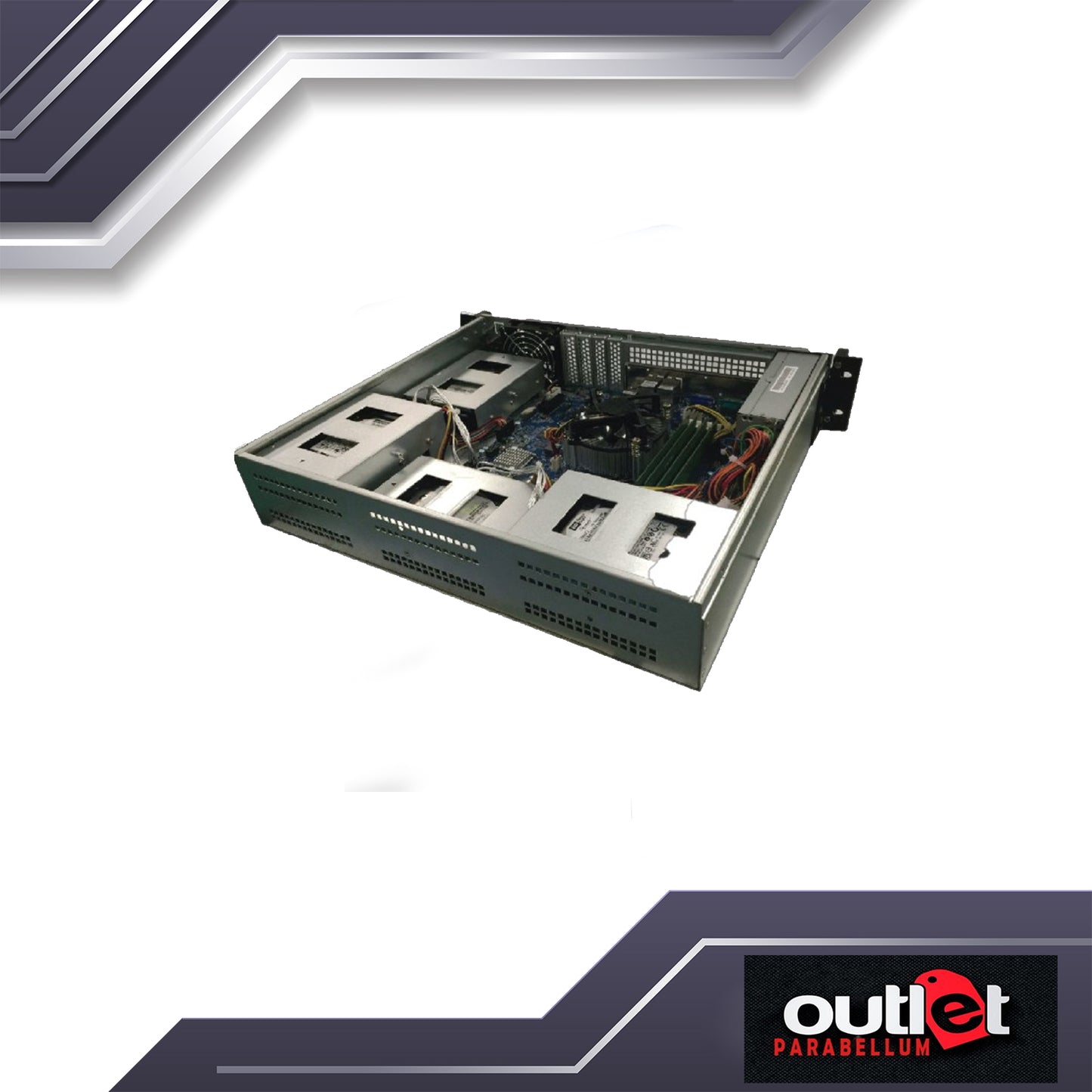 REFURBISHED GS-R220-X31 GIGABYTE INTEL C232 MX31-BS0MB + 2U FOR INTEL XEON E3-1200V5 BAREBONE