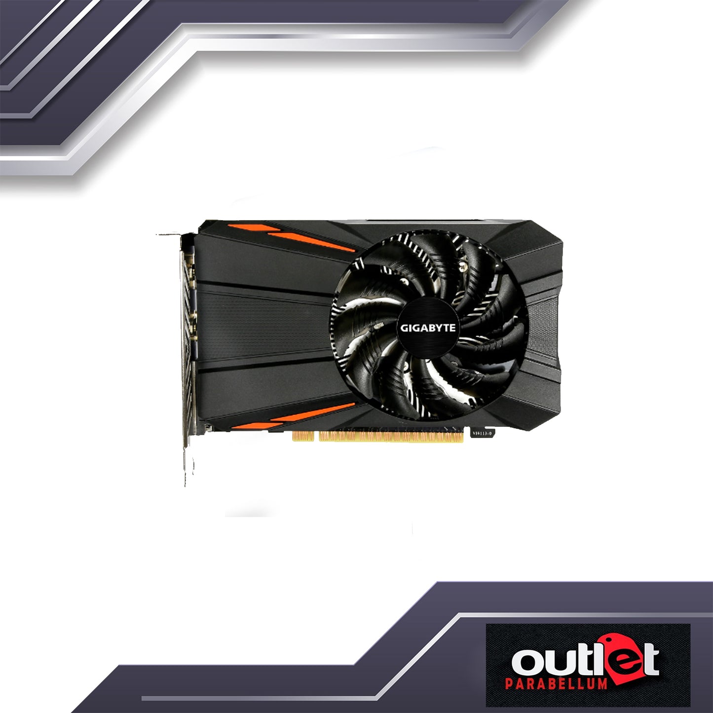 REFURBISHED GIGABYTE GV-N1050D5-2GD GIGABYTE GTX1050 2G GDDR5 VGA