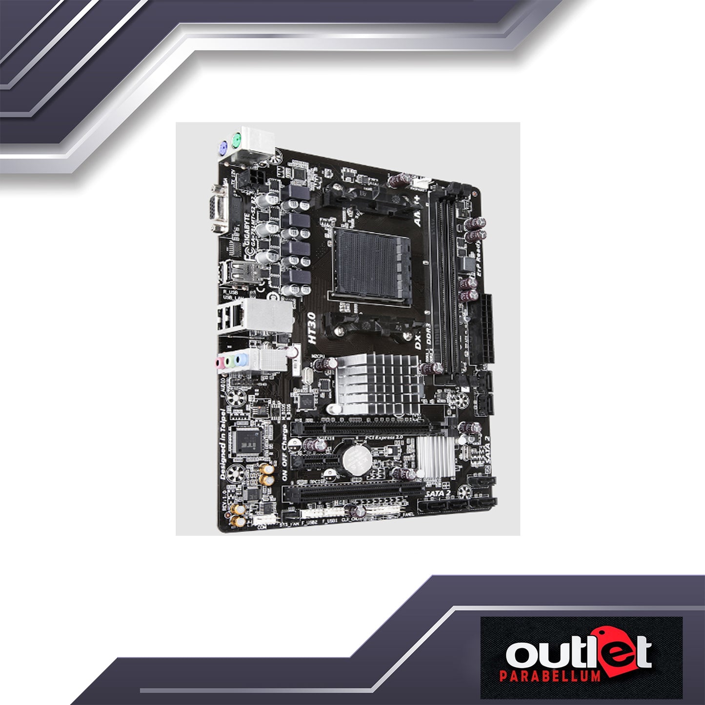 Refurbished Gigabyte GA-78LMT-S2 R2 Motherboard - No Warranty