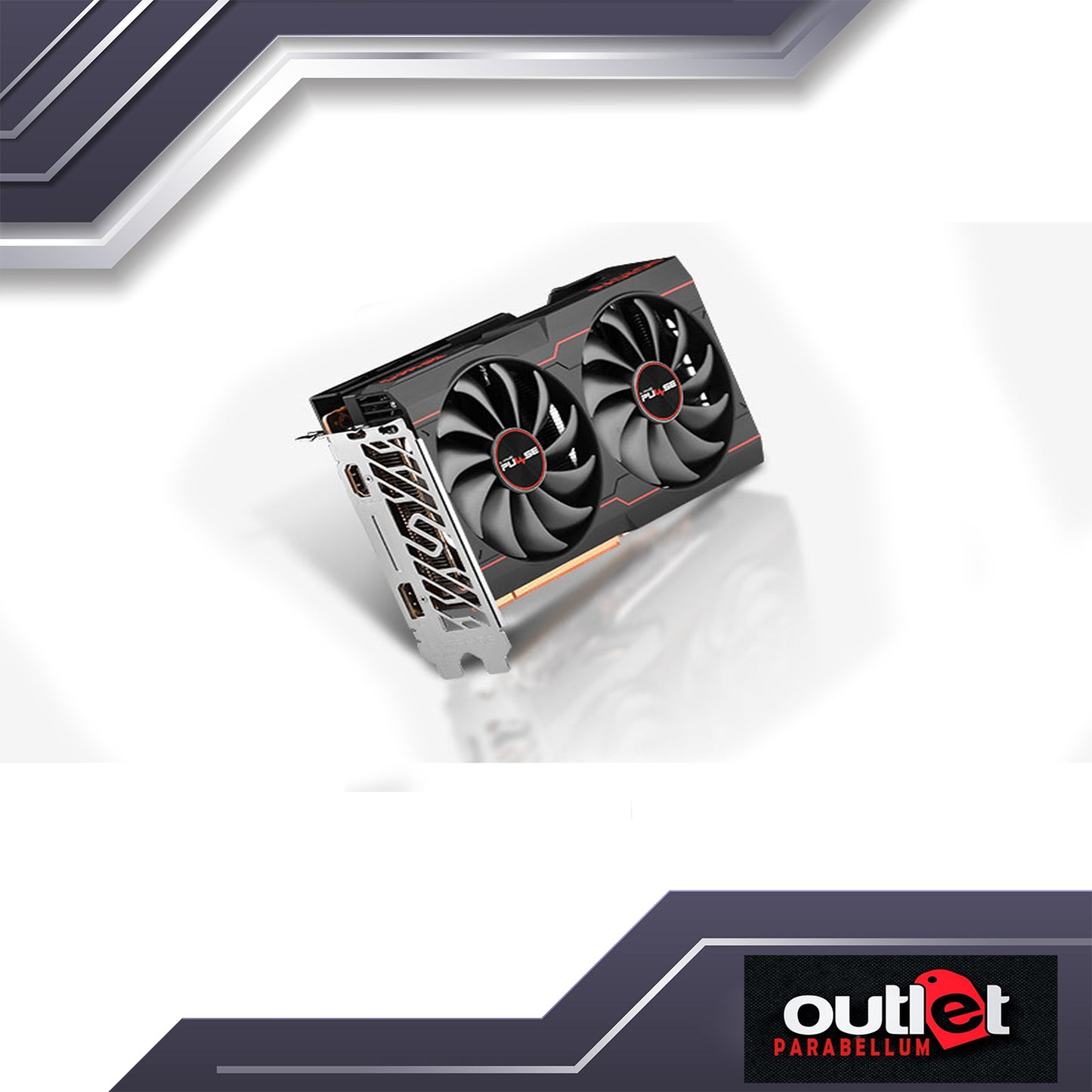 REFURBISHED SAPPHIRE SPR-11314-01-20G SAPPHIRE PULSE AMD RADEON RX 6500XT GAMING OC 4GB GDDR6 HDMI/DP LITE