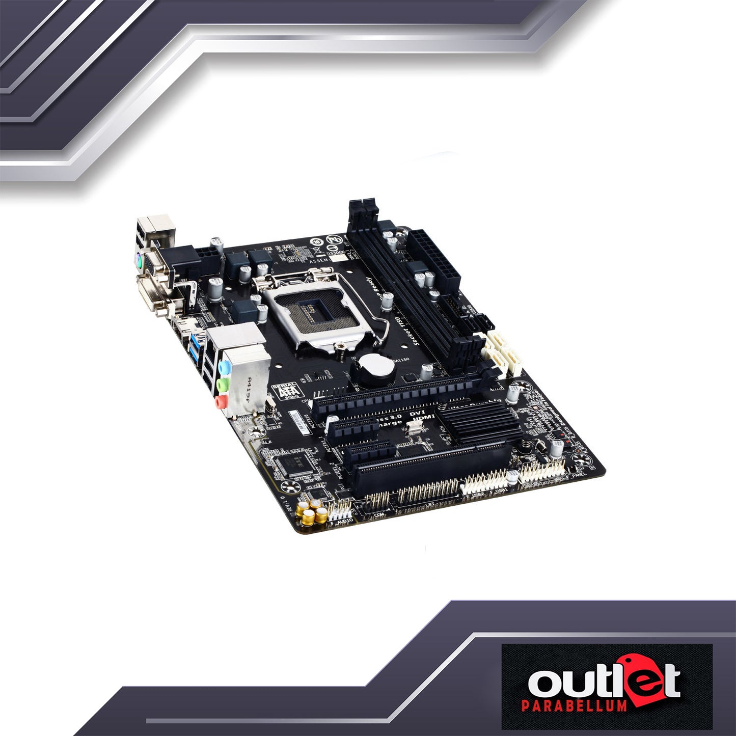 Refurbish GIGABYTE GA-B85M-HD3-A GIGABYTE INTEL B85 S1150 USB3 GIGA MATX -- No Warranty!!!