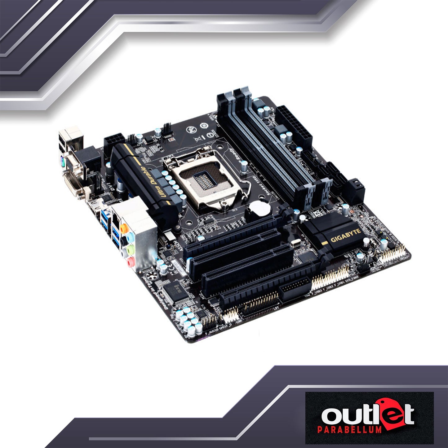 REFURBISHED GIGABYTE GA-Z87M-D3H GIGABYTE INTEL Z87, S1150 MATX Motherboard