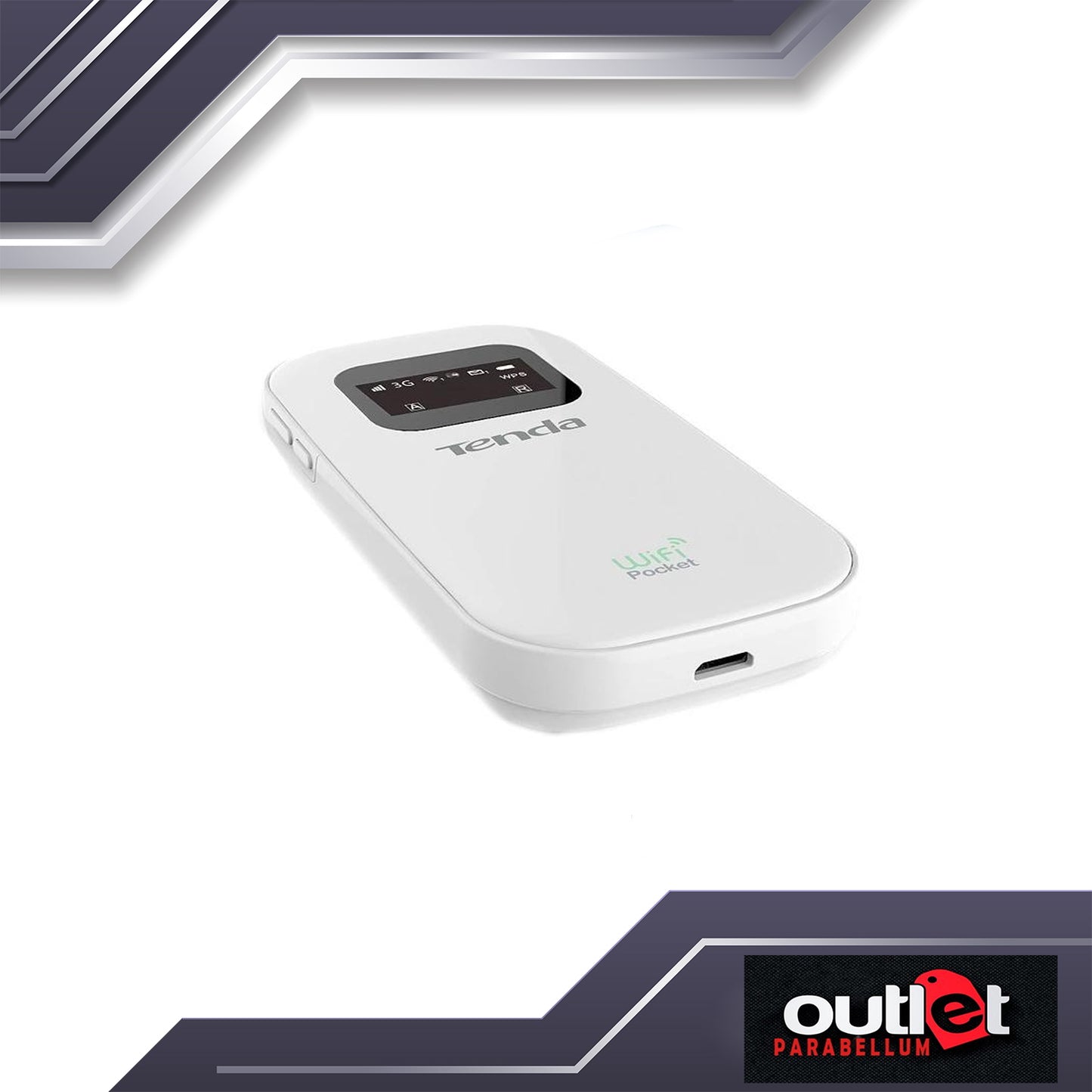 REFURBISHED TD-3G185 TENDA 3G 21.6 MBPS POCKET WI-FI - No Warranty!!!