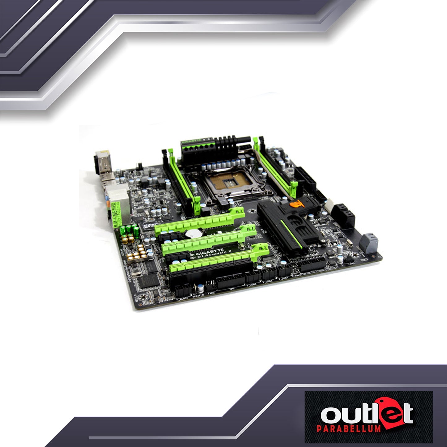 Refurbish GIGABYTE GA-G1.ASSASSIN GIGA G1.ASSASSIN X58 LGA1136 GAMING MB -- No Warranty!!!