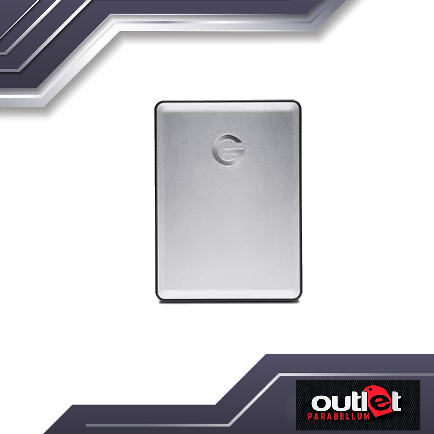 G-Technology GT-GDRU3CWW10001ADBV3 1TB G-DRIVE Mobile USB 3.0 Portable External Hard Drive -Silver