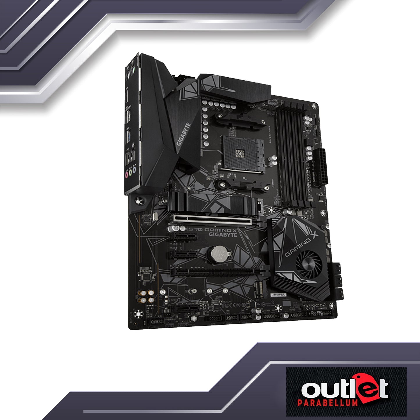REFURBISHED GA-X570-GAMING-X GIGABYTE AMD X570 AM4 DDR4 PCIE 4.0 ATX GAMING MOTHERBOARD