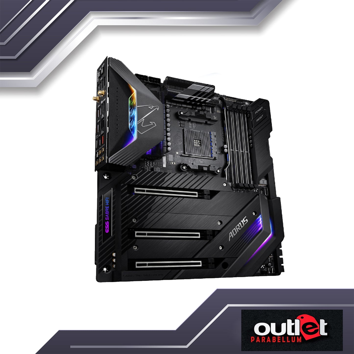 REFURBISHED GA-X570-AORUS-XTREME GIGABYTE AMD X570 AM4 DDR4 PCIE 4.0 10GbE LAN ATX GAMING MOTHERBOARD