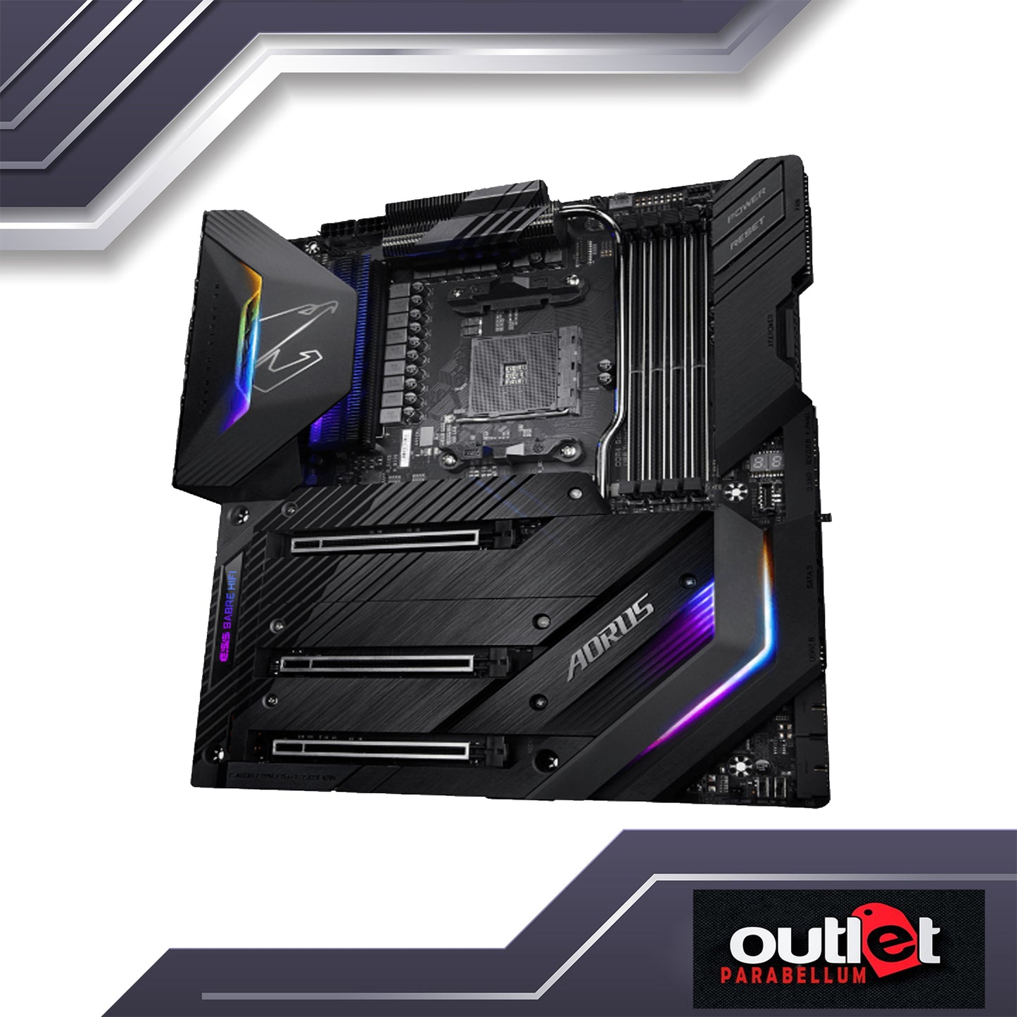 REFURBISHED GA-X570-AORUS-XTREME GIGABYTE AMD X570 AM4 DDR4 PCIE 4.0 10GbE LAN ATX GAMING MOTHERBOARD