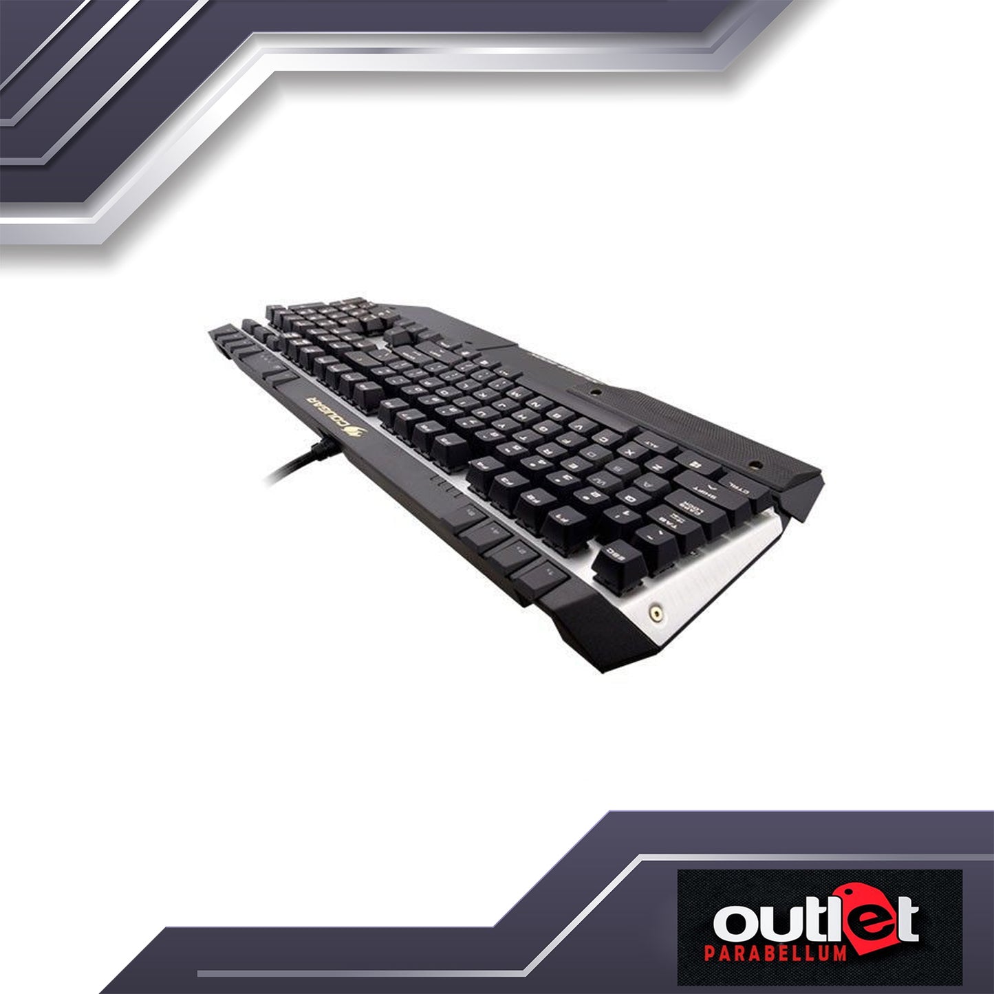 Cougar 600K Mechanical Gaming Keyboard, Cherry MX Blue Switches