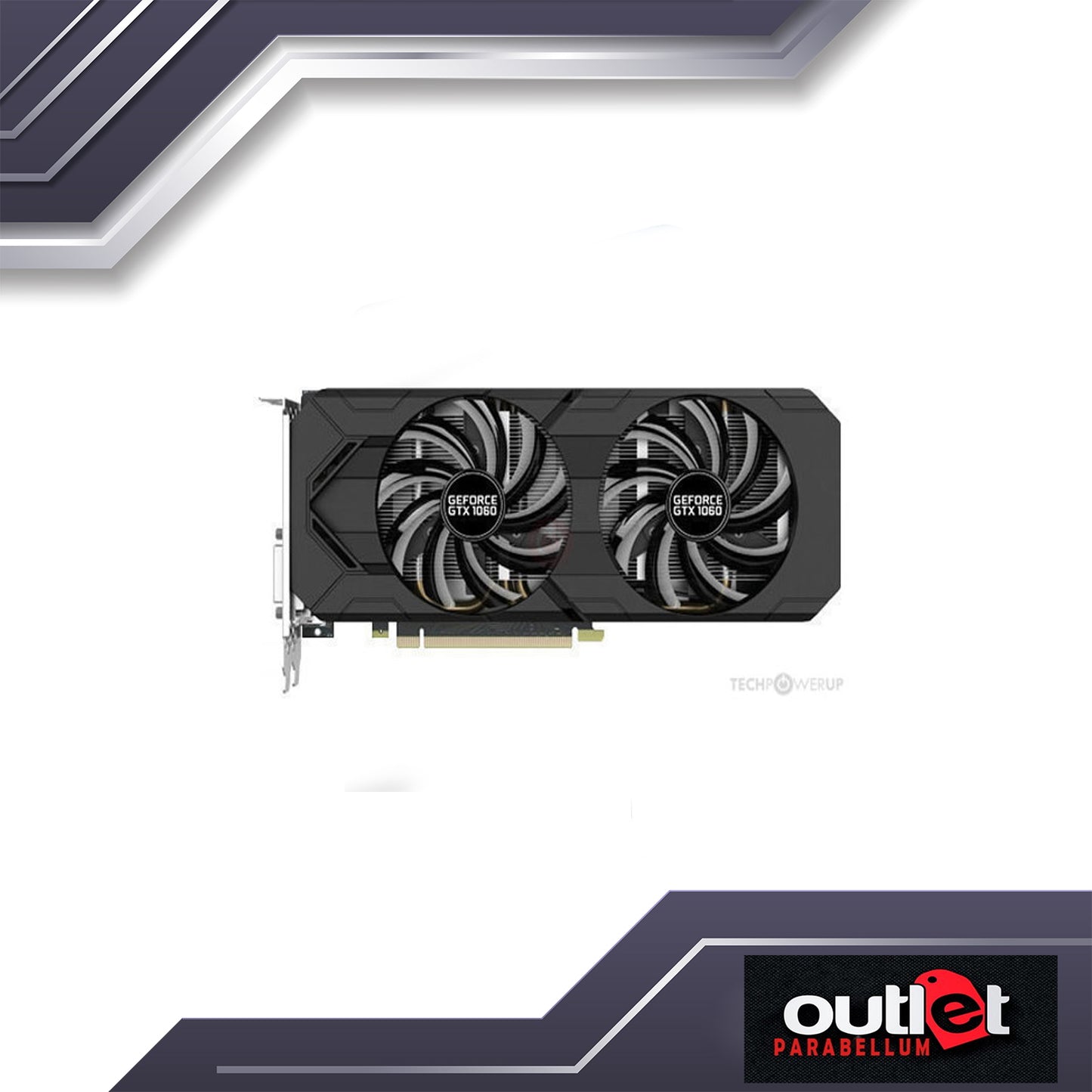 REFURBISHED Palit GeForce GTX 1060 Dual 3GB NE51060015F9-1061D PALIT GTX1060 DUAL 3G GDDR5 192BIT DVI 3XDP HDMI VGA
