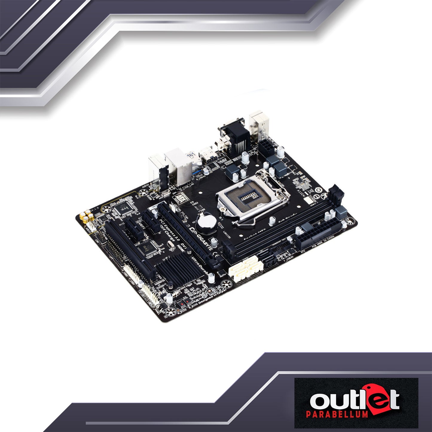 Refurbish GIGABYTE GA-B85M-HD3-A GIGABYTE INTEL B85 S1150 USB3 GIGA MATX -- No Warranty!!!