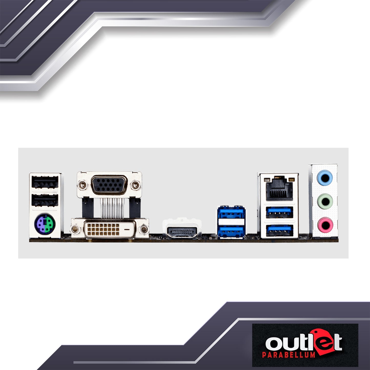 REFURBISHED GA-B150M-HD3-DDR3 GIGABYTE INTEL B150 S1151 DDR3 MATX Motherboard