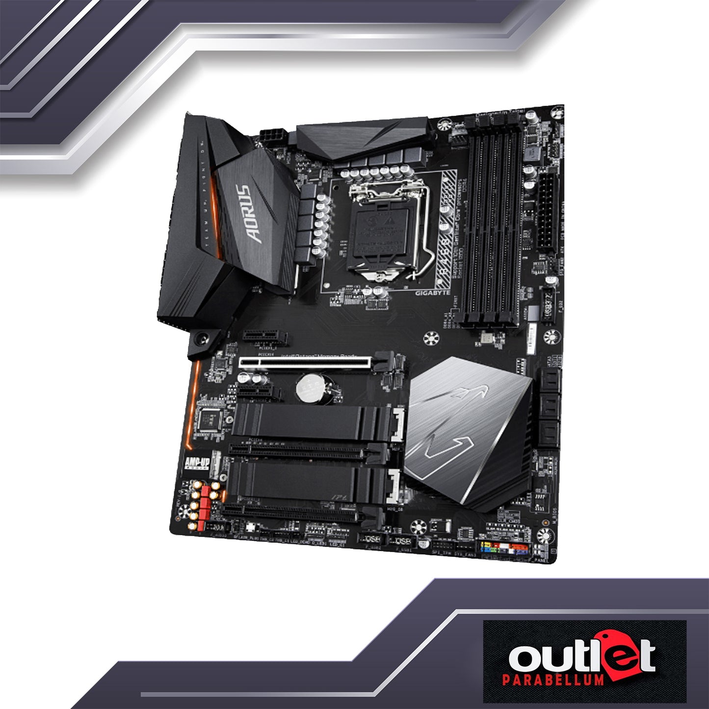REFURBISHED GA-B460-AORUS-PRO-AC AORUS INTEL B460 8+2 PHASE DIGITAL VRM, 11AC WIFI,INTEL 2.5GBE LAN