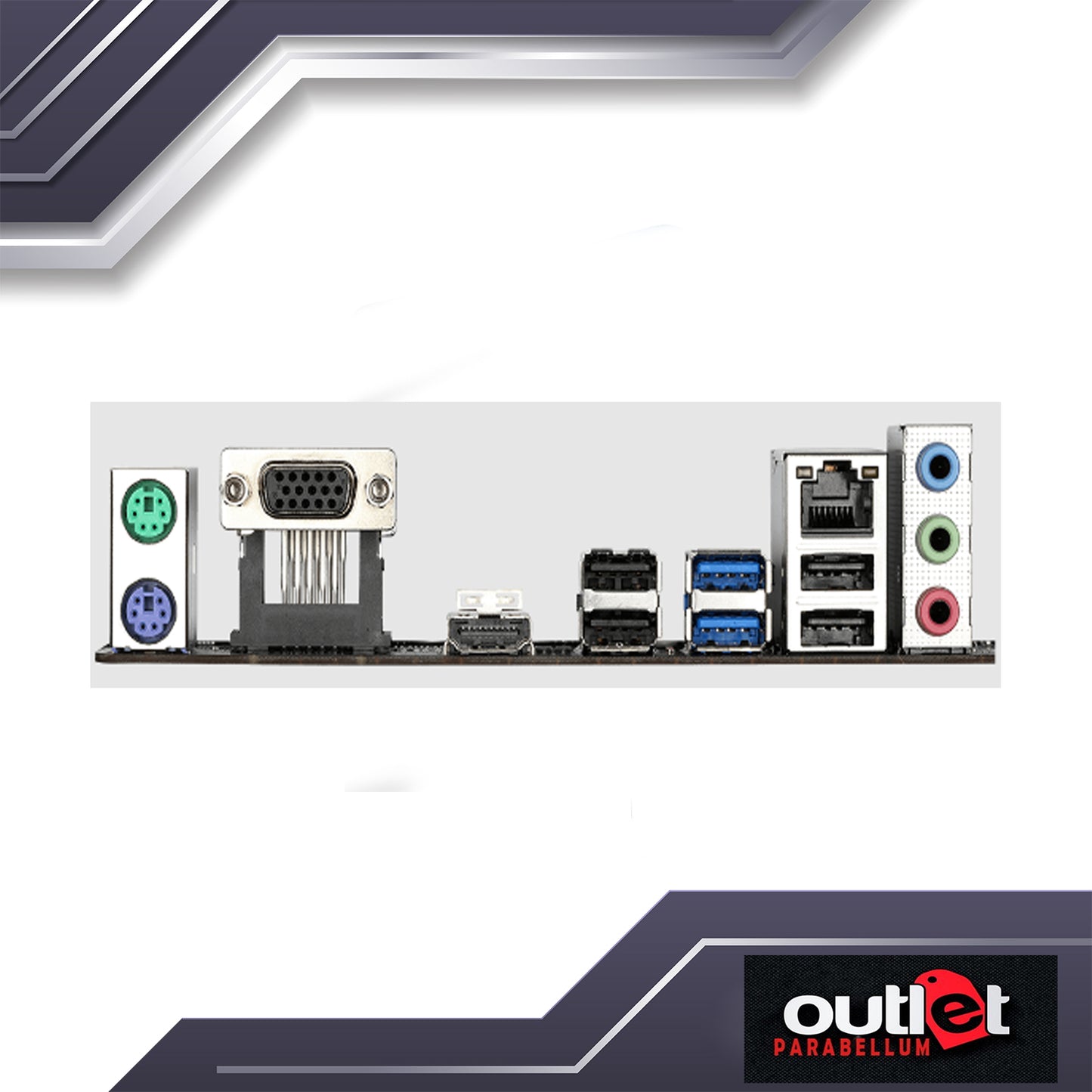 REFURBISHED GIGABYTE GA-H410M-H-V3 INTEL H510 LGA1200 DSUB/HDMI MATX MOTHERBOARD