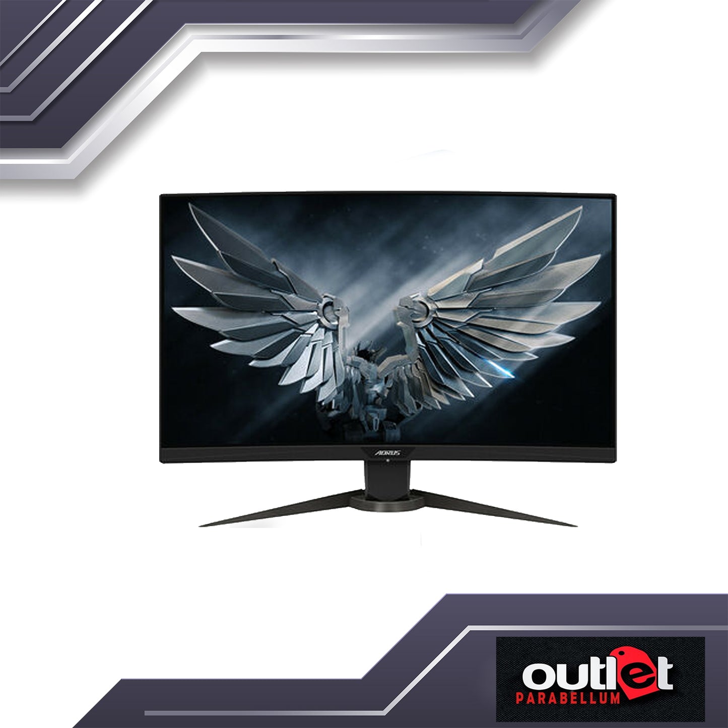 REFURBISHED AORUS FI27Q 27" Panel Backlight/ Type ELED / IPS 95% of DCI-P3 2560 x 1440 (QHD) - Gaming Monitor