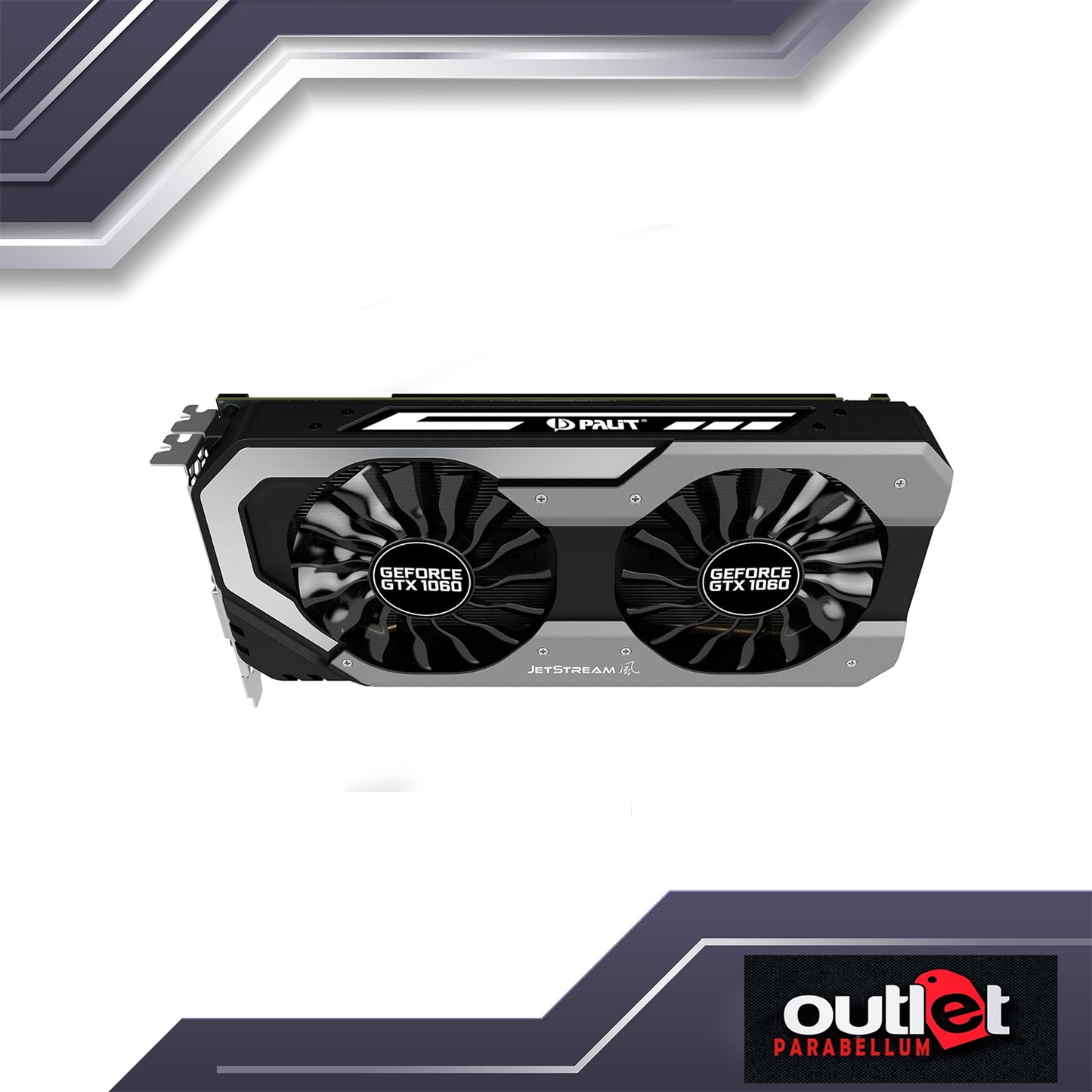 REFURBISHED PALIT GTX1060 SUPER JETSTREAM 6144M GDDR5 192B 3DP - NE51060S15J9-1060J