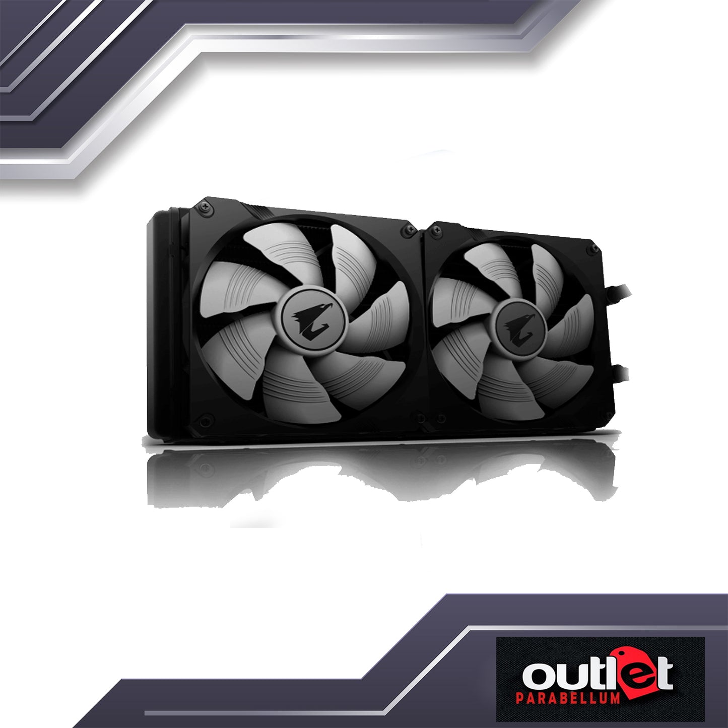 REFURBISHED GP-AORUS-LIQUID-COOLER-280 AORUS LIQUID COOLER 280, All-in-one Liquid Cooler with Circular LCD Display
