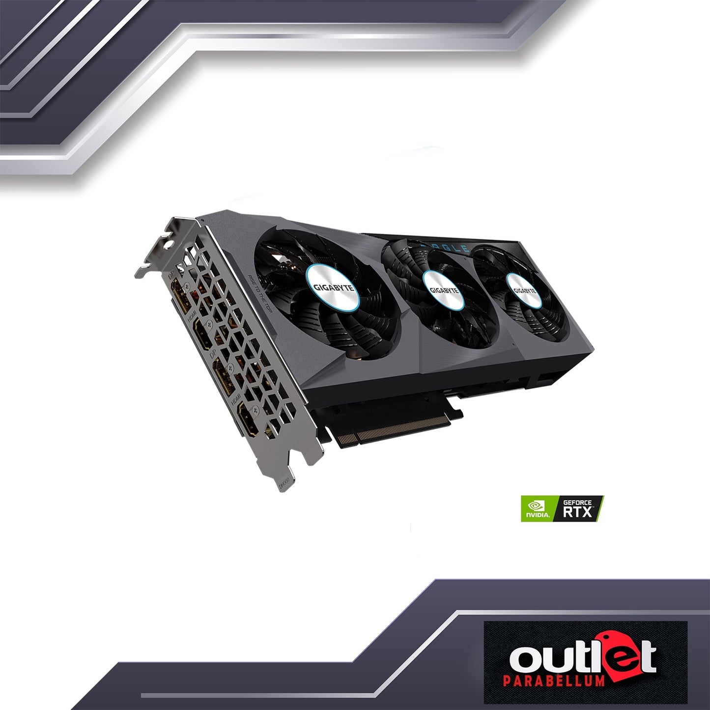 REFURBISHED GIGABYTE GV-N3070EAGLE-8GD GIGABYTE GEFORCE RTX3070 EAGLE 8GB VGA CARD