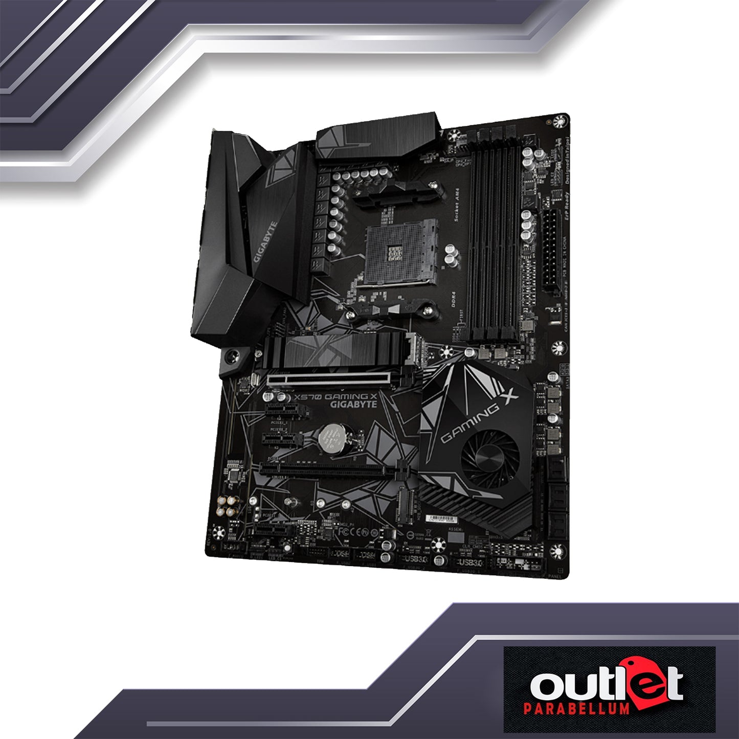 REFURBISHED GA-X570-GAMING-X GIGABYTE AMD X570 AM4 DDR4 PCIE 4.0 ATX GAMING MOTHERBOARD