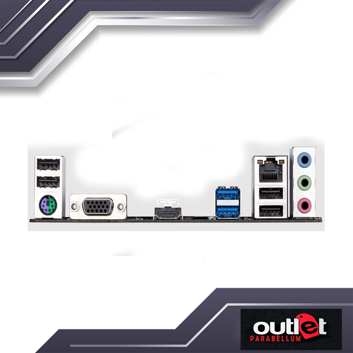 REFURBISHED GIGABYTE GA-H410M-H INTEL H410 LGA1200 DSUB/HDMI MATX MOTHERBOARD