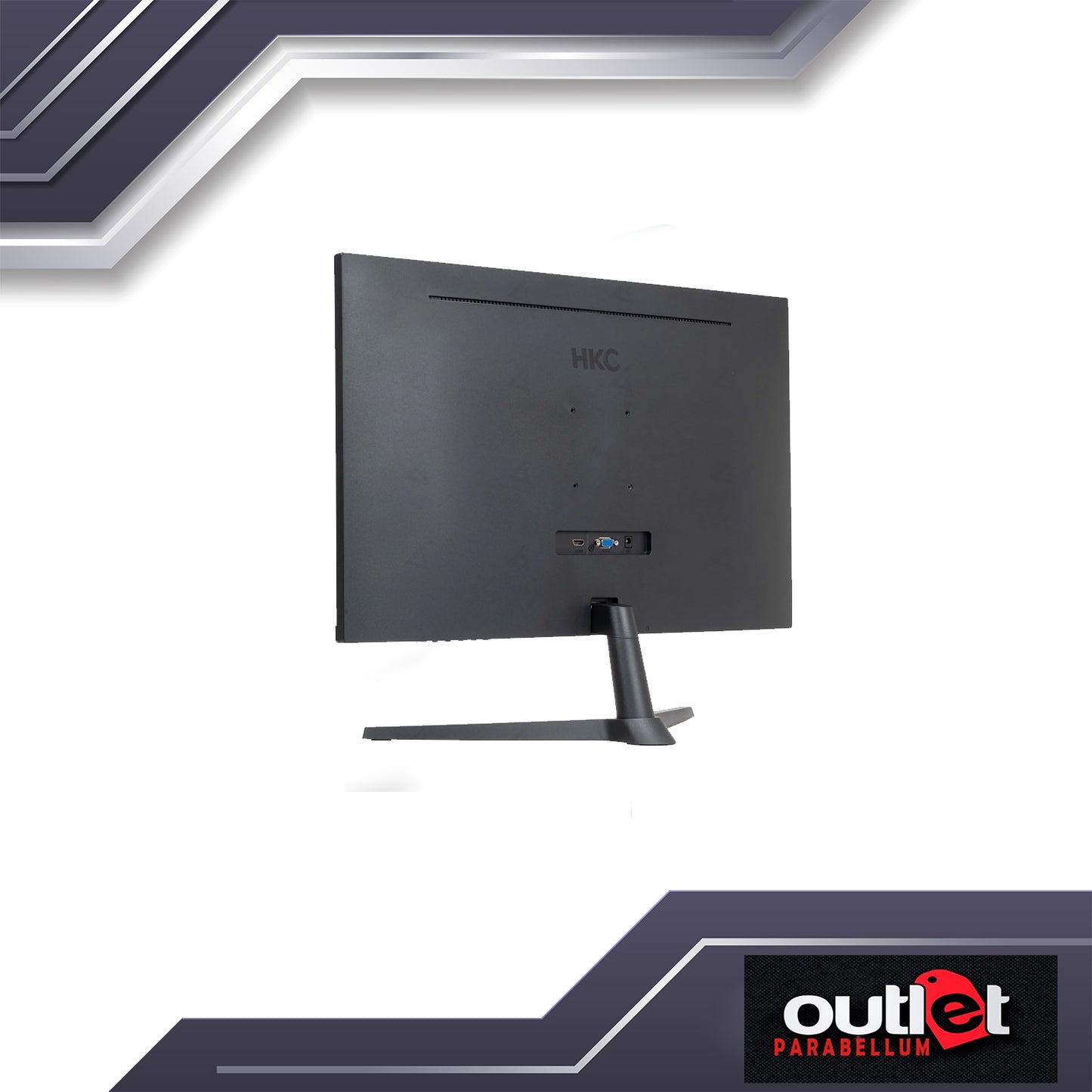 REFURBISHED HKC-MB24V9 HKC 24" 75HZ 1080P IPS BORDERLESS LED MONITOR, DSUB/HDMI, VESA MOUNT READY