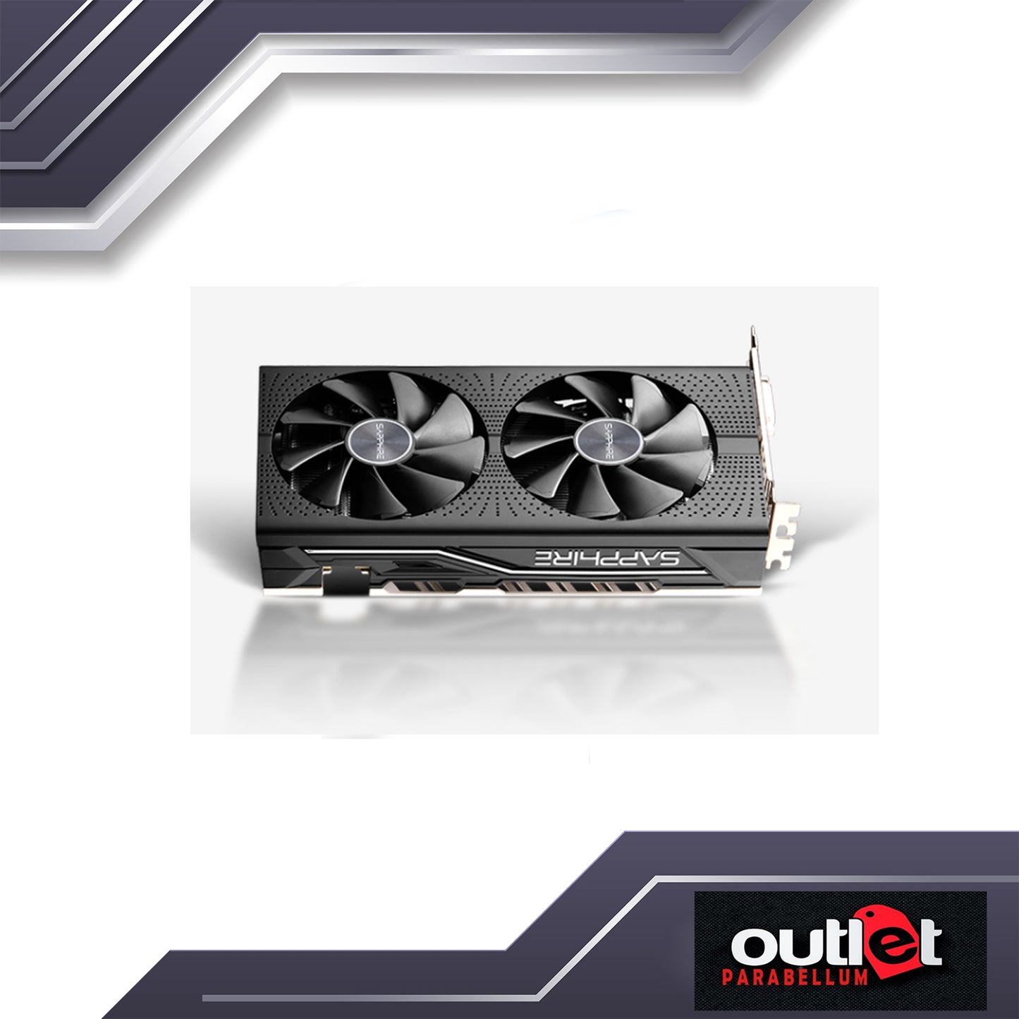 REFURBISHED Sapphire SPR-11265-05-20G PULSE RADEON RX580 8GB GDDR5 DUAL HDMI/DVI-D/DUAL DP OC W/ BP