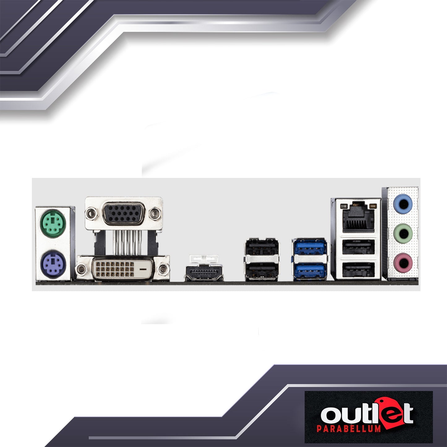 REFURBISHED GIGABYTE GA-H410M-S2H INTEL H410 S1200 HDMI/DVI/DSUB MATX MOTHERBOARD