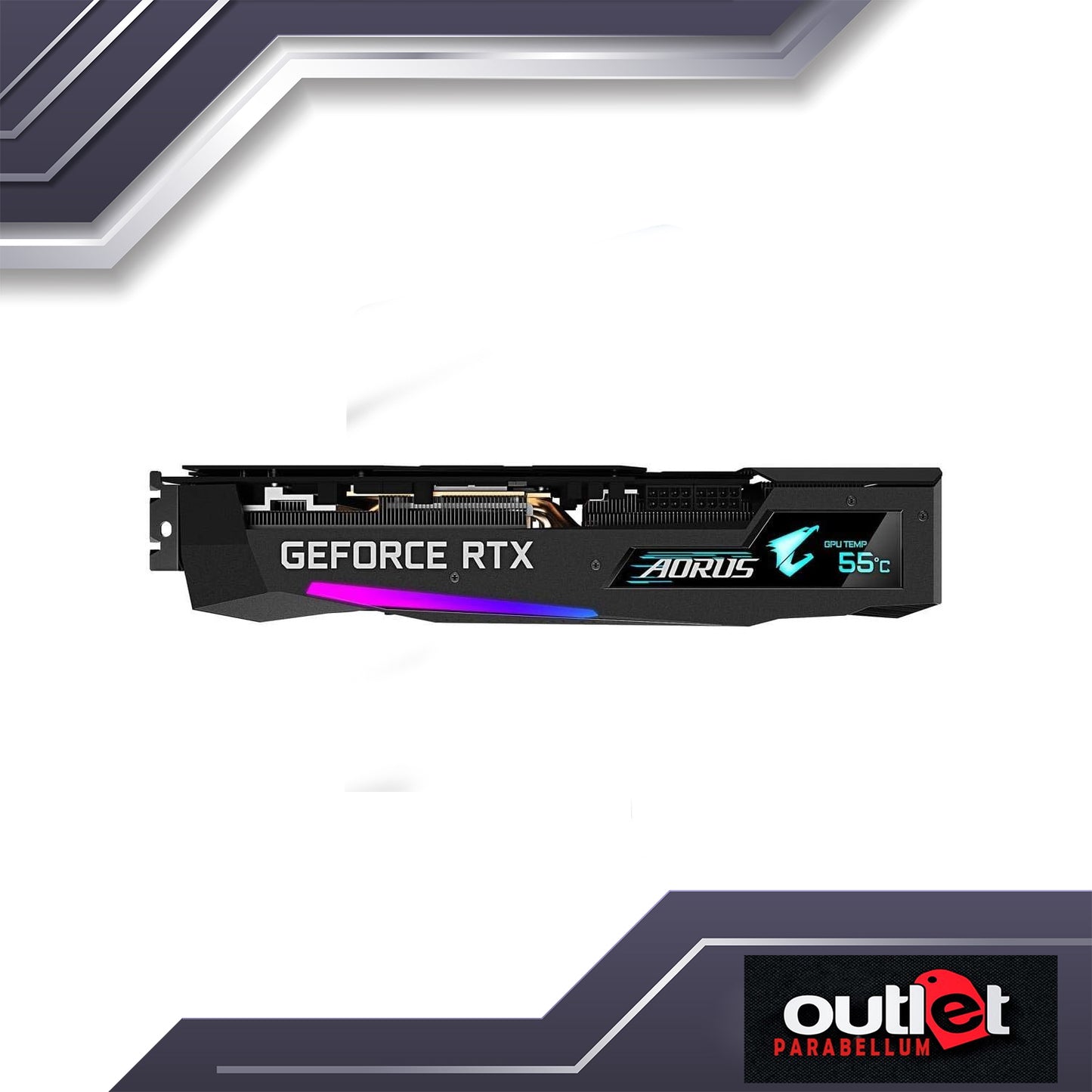 REFURBISHED GIGABYTE GV-N3070AORUS-M-8GD GIGABYTE AORUS GEFORCE RTX3070 MASTER 8G VGA CARD