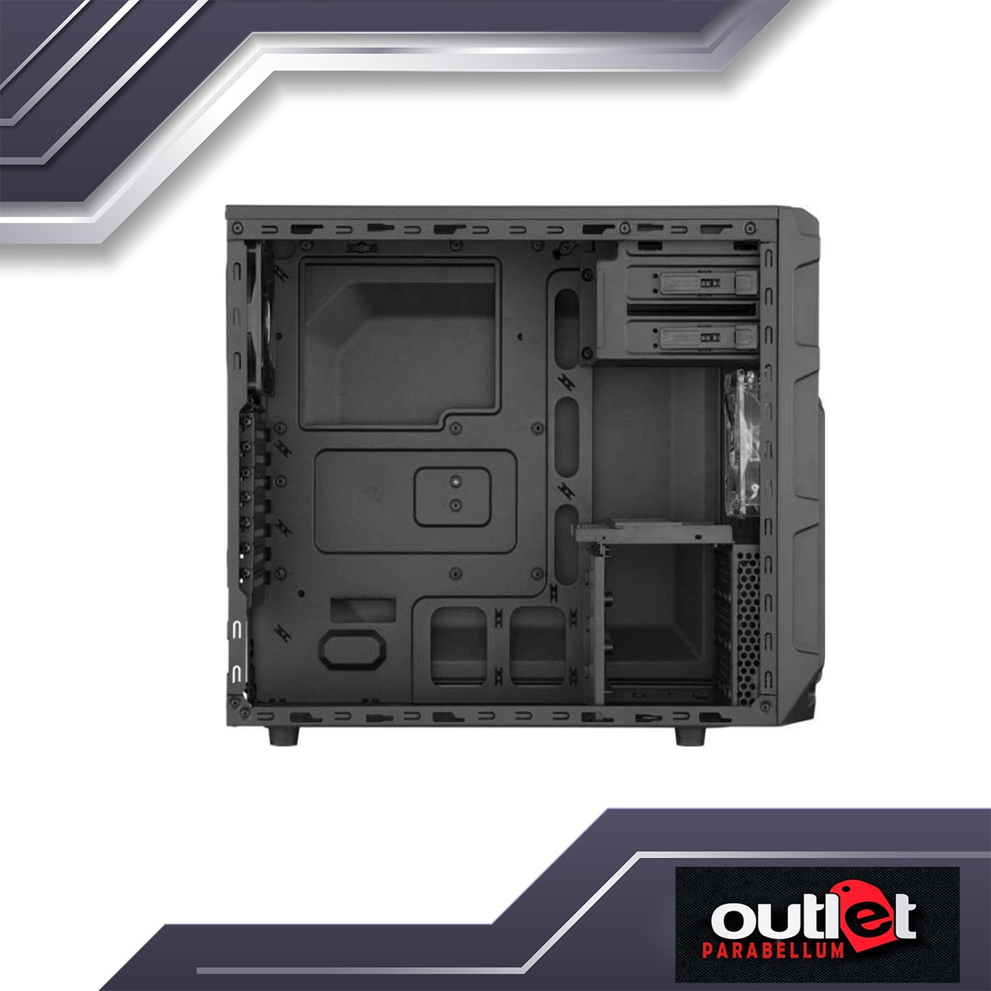 Refurbished CORSAIR Carbide Series CS-CC-9011053-WW ™ SPEC-03 White LED Mid-Tower Gaming Case