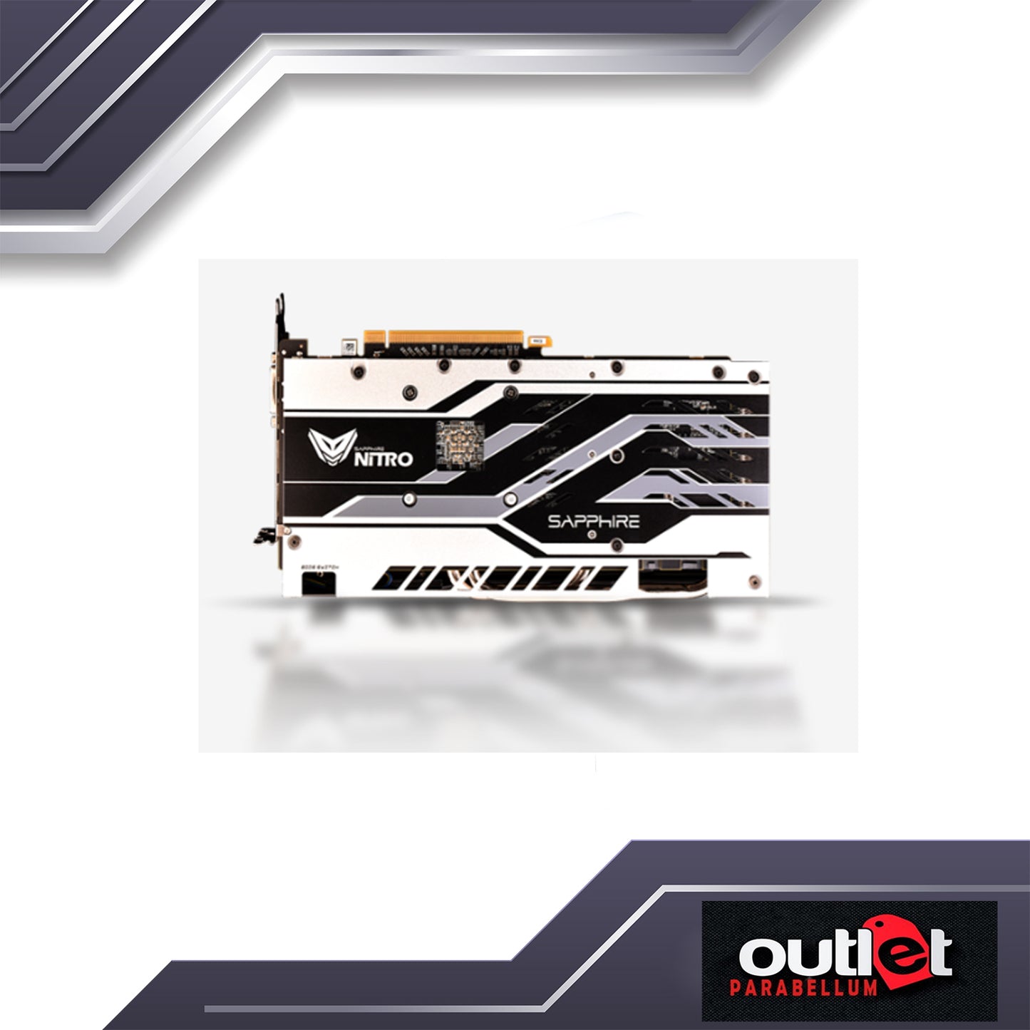 REFURBISHED Sapphire SPR-11266-09-20G Radeon Nitro+ Rx 570 8GB GDDR5 Dual HDMI/ DVI-D/ Dual DP