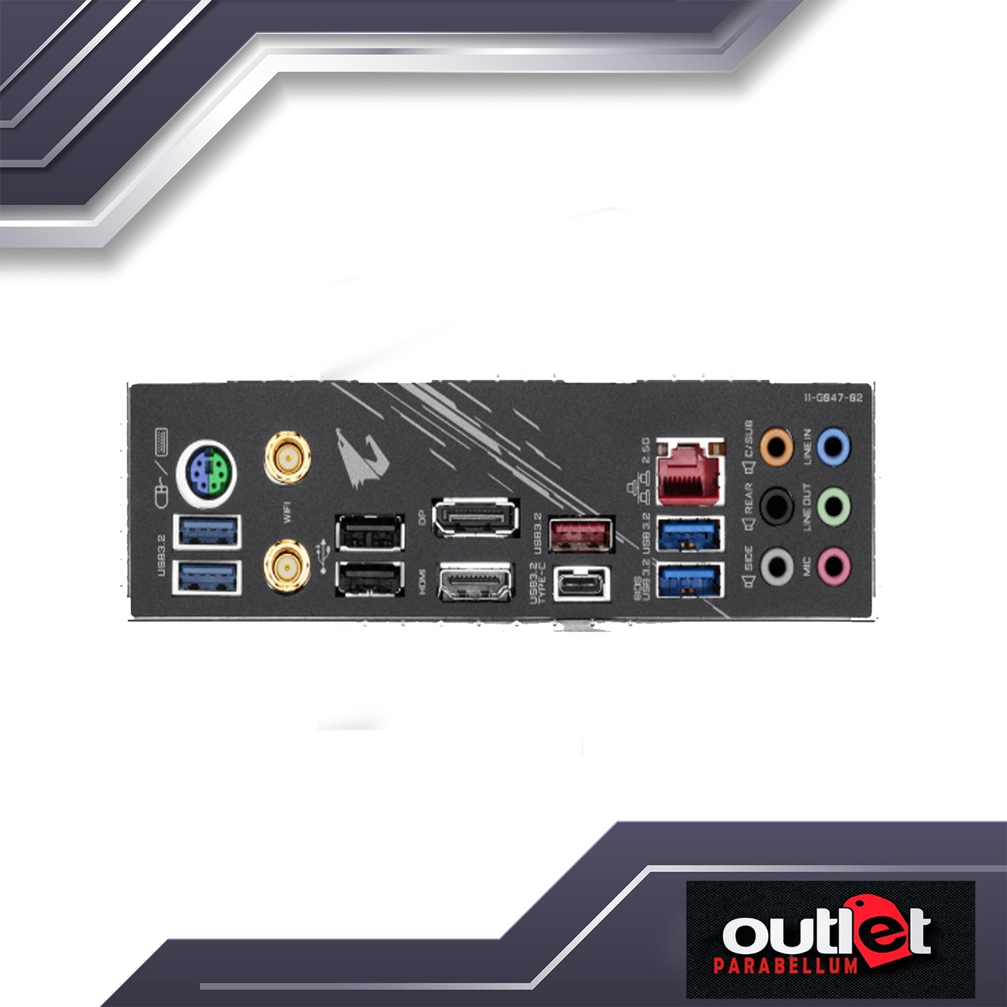 REFURBISHED GA-B460-AORUS-PRO-AC AORUS INTEL B460 8+2 PHASE DIGITAL VRM, 11AC WIFI,INTEL 2.5GBE LAN