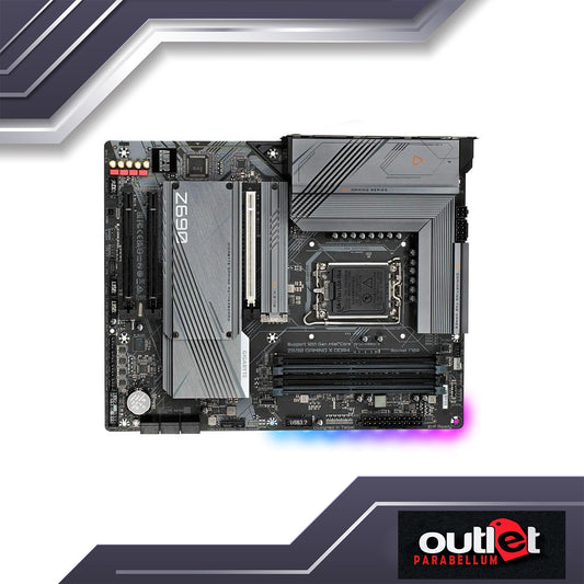 REFURBISHED GA-Z690-GAMING-X-DDR4 GIGABYTE INTEL Z690 LGA1700 DDR4 16+1+2 DIGITAL VRM(SPS 60A) 2.5GbE LAN ATX MB MOTHERBOARD