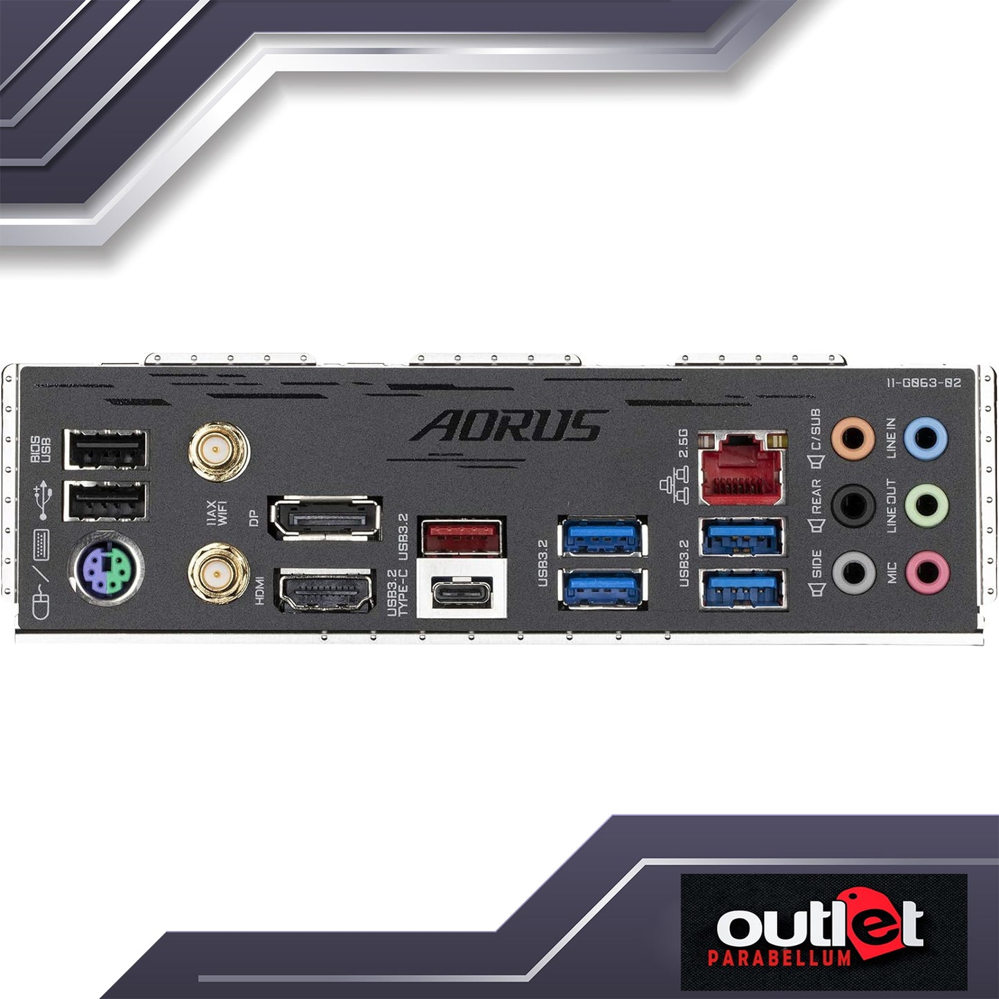 REFURB GA-B560M-AORUS-PRO AORUS INTEL B560 LGA1200 12 PHASE DIGITAL DESIGN VRM WIFI 6,2.5GBE LAN MATX Motherboard