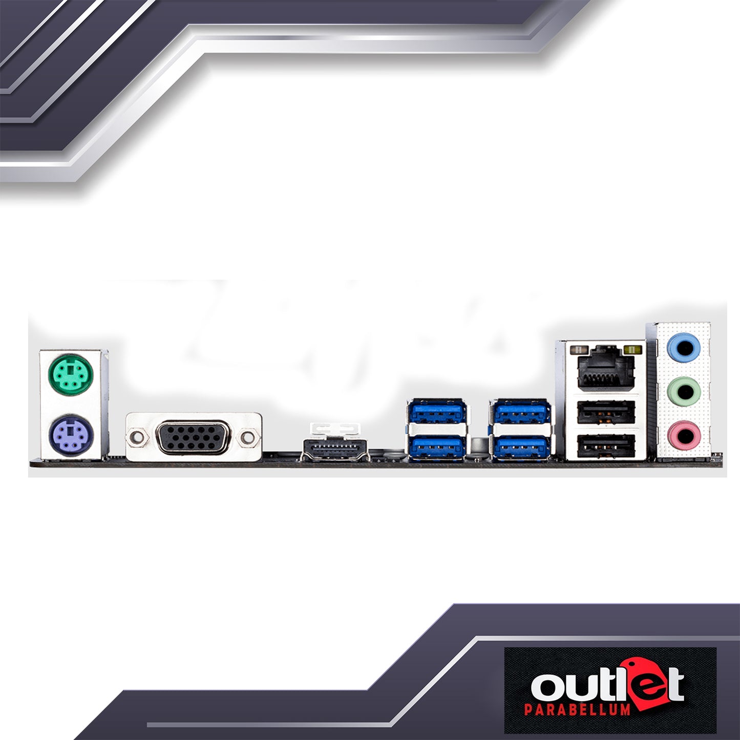 REFURBISHED GA-B460M-GAMING-HD GIGABYTE INTEL B460 LGA1200 DSUB/HDMI/ 2XDIMM MATX MOTHERBOARD