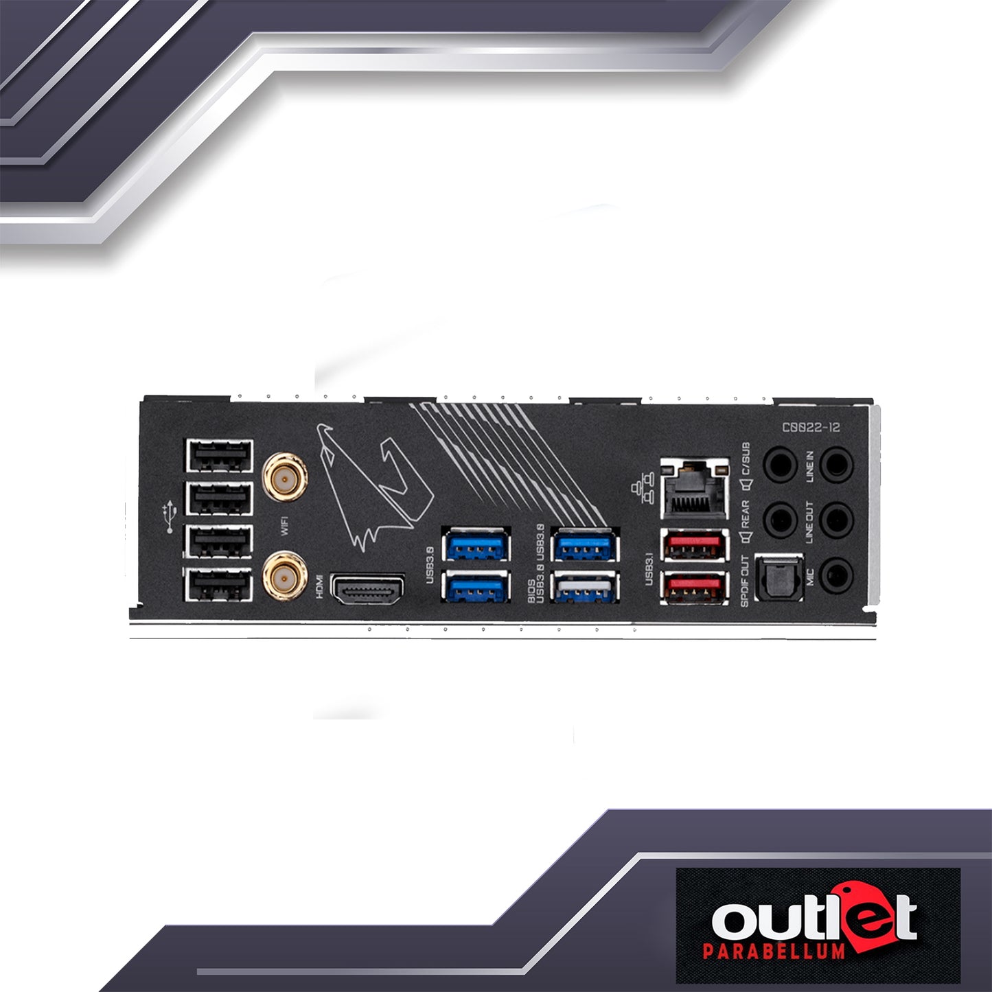 REFURBISHED GA-X570-AORUS-ELITE-WIFI GIGABYTE AMD X570 AM4 DDR4 PCIE 4.0 WIFI ATX GAMING MOTHERBOARD