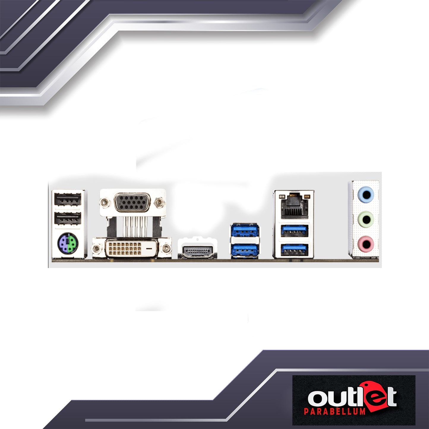 REFURBISHED GIGABYTE GA-B460M-DS3H INTEL B460 LGA1200 DSUB/DVI/HDMI 4XDIMM MATX MOTHERBOARD