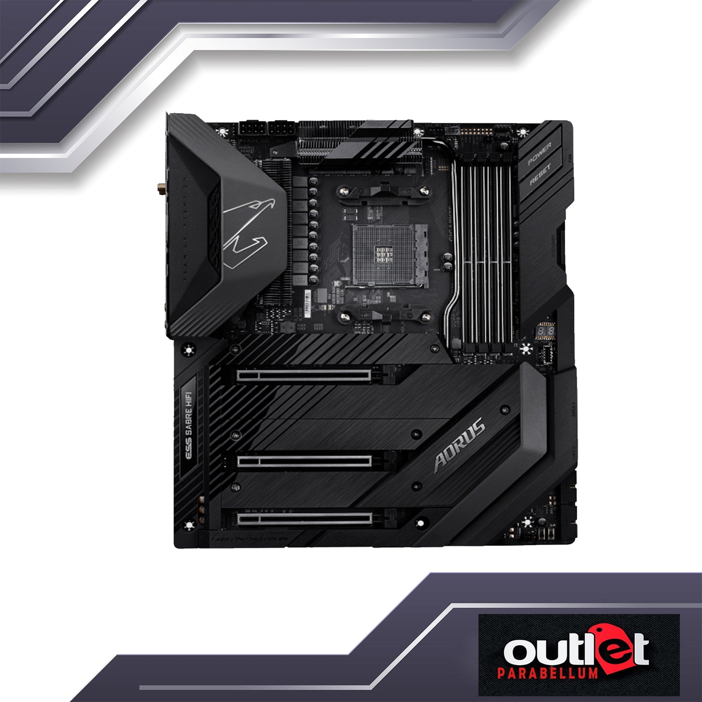 REFURBISHED GA-X570-AORUS-XTREME GIGABYTE AMD X570 AM4 DDR4 PCIE 4.0 10GbE LAN ATX GAMING MOTHERBOARD