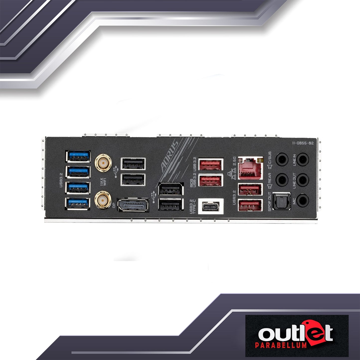 REFURBISHED GA-Z590-AORUS-ULTRA AORUS INTEL Z590 LGA1200 16+1 PHASE DIGITAL POWER DESIGN WIFI6 2.5GBE LAN ATX MB