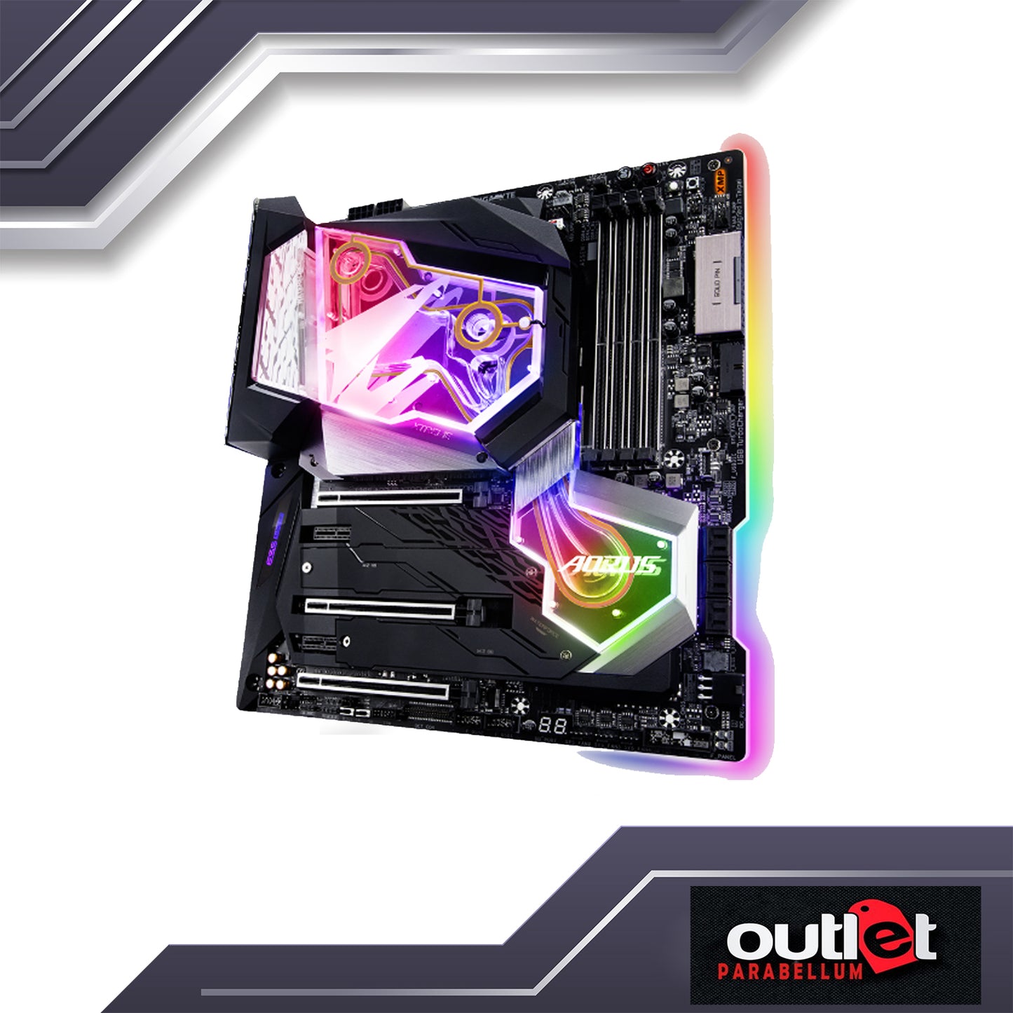 REFURBISHED GA-Z390-AORUS-XTREME-WATERFORCE GIGABTYE AORUS Z390 XTREME WATERFORCE MOTHERBOARD