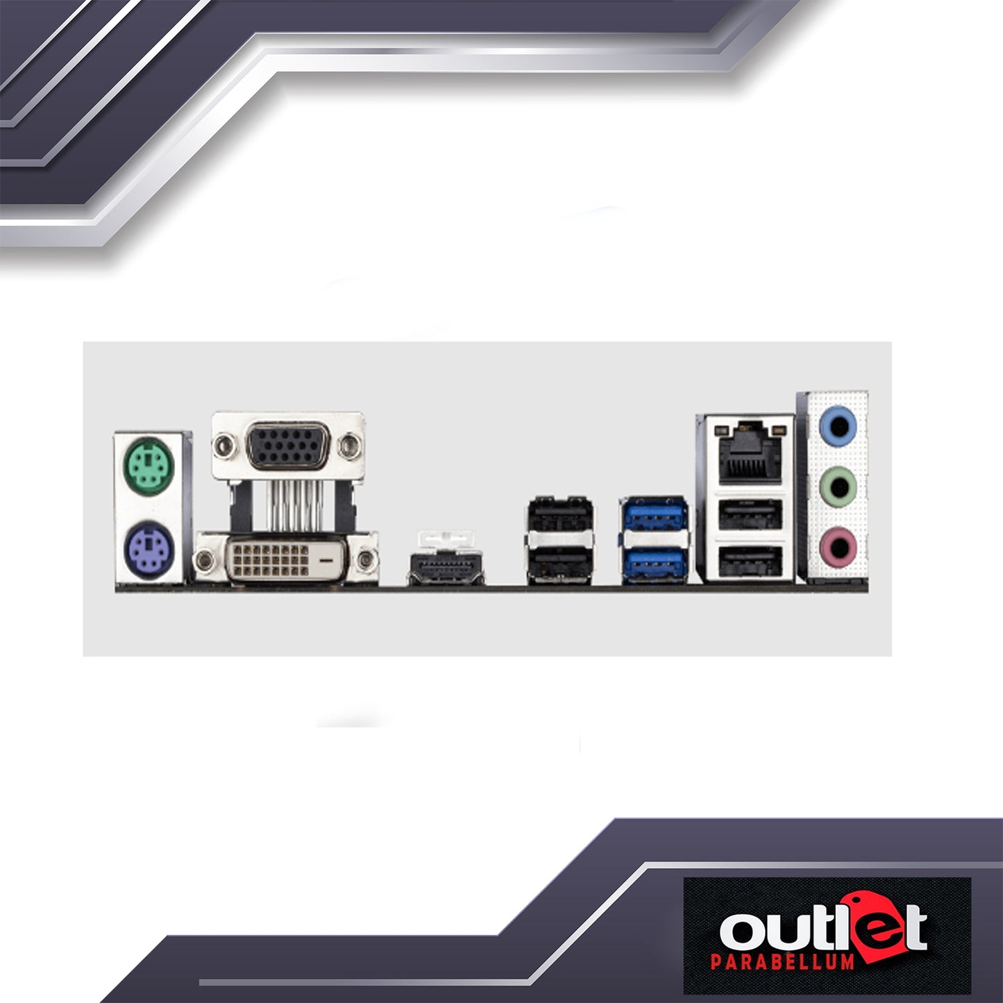 REFURBISHED GIGABYTE GA-H410M-S2H-V2 INTEL H470 LGA1200 HDMI/DVI/DSUB MATX MB