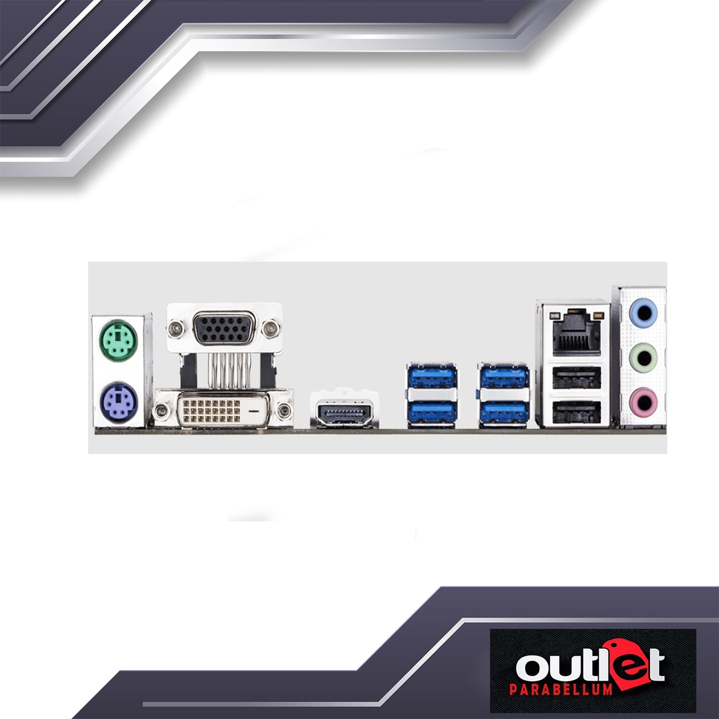 REFURBISHED GIGABYTE GA-A320M-S2H-V2 AMD B350 AM4 DDR4 M.2 HDMI/DVI/VGA MATX MOTHERBOARD