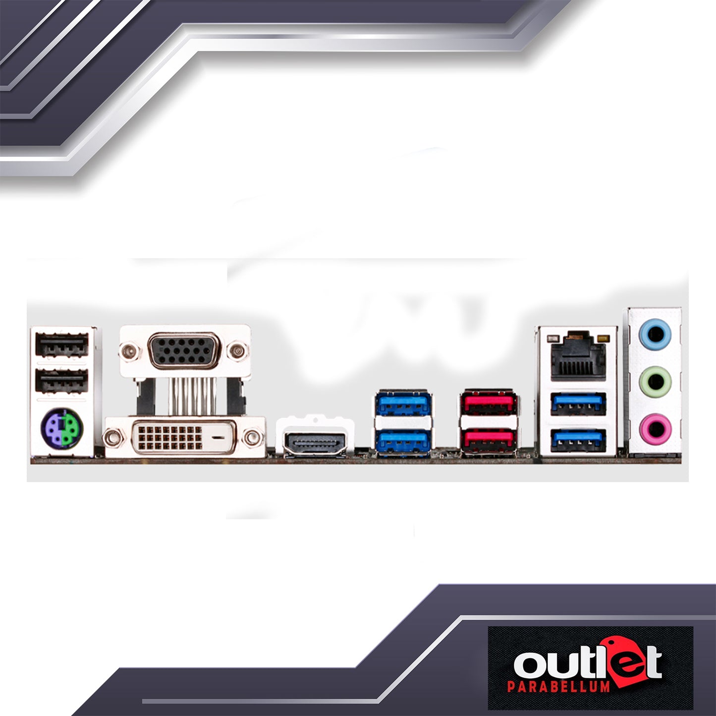 REFURBISHED GIGABYTE GA-AB350M-HD3 AMD B350 AM4 DDR4 MATX MOTHERBOARD