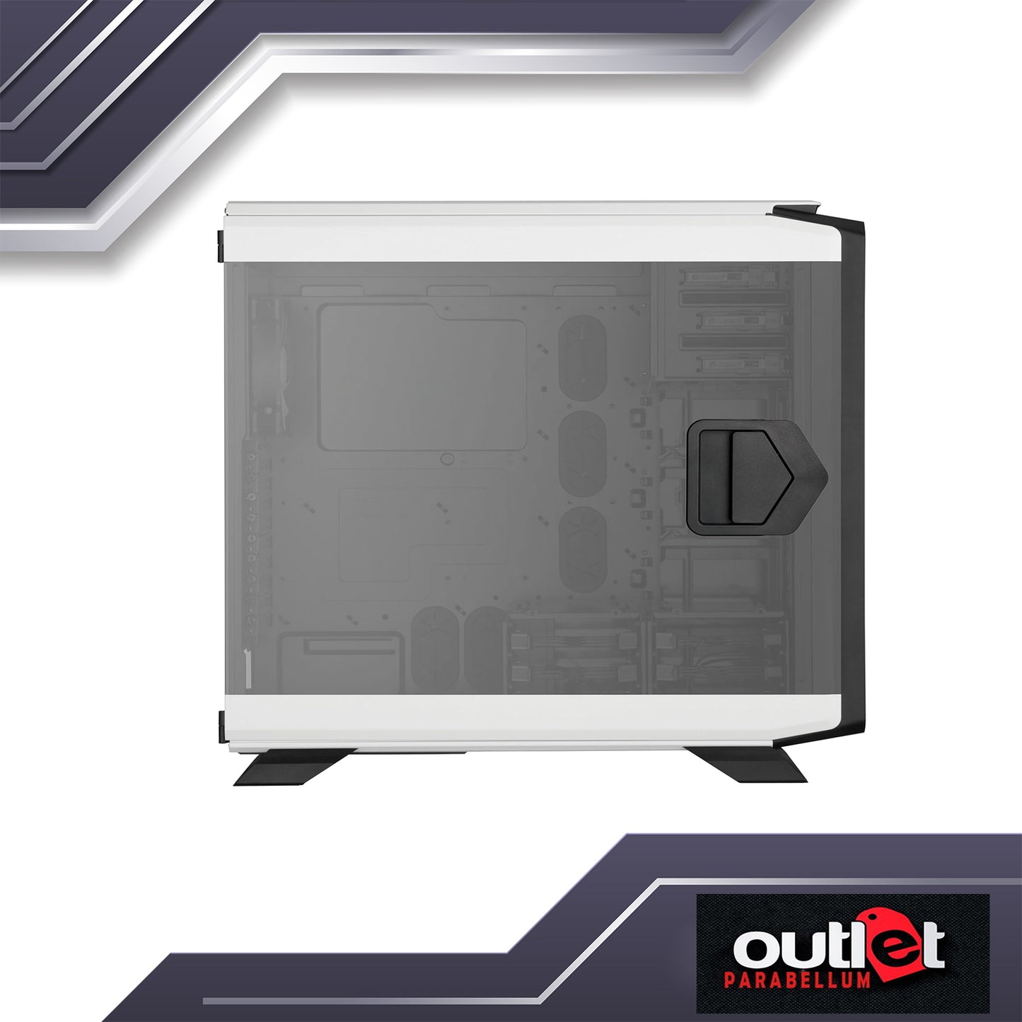 Refurbished CORSAIR Graphite Series™ 760T Arctic White Full-Tower Windowed Case CS-CC-9011074-WW