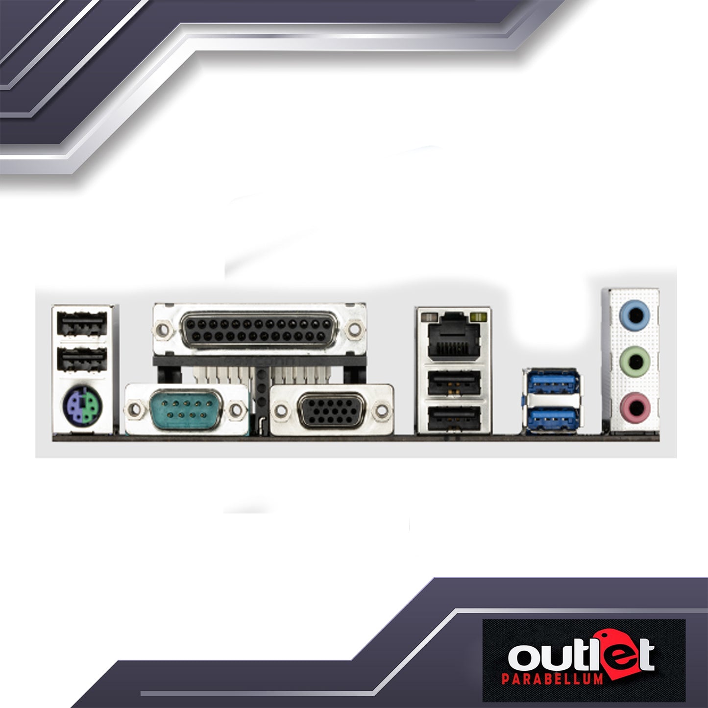 REFURBISHED GIGABYTE GA-H510M-DS2 INTEL H510 LGA1200 6+2PHASE DIGITAL VRM DSUB/SERIAL/PARALELL PORT