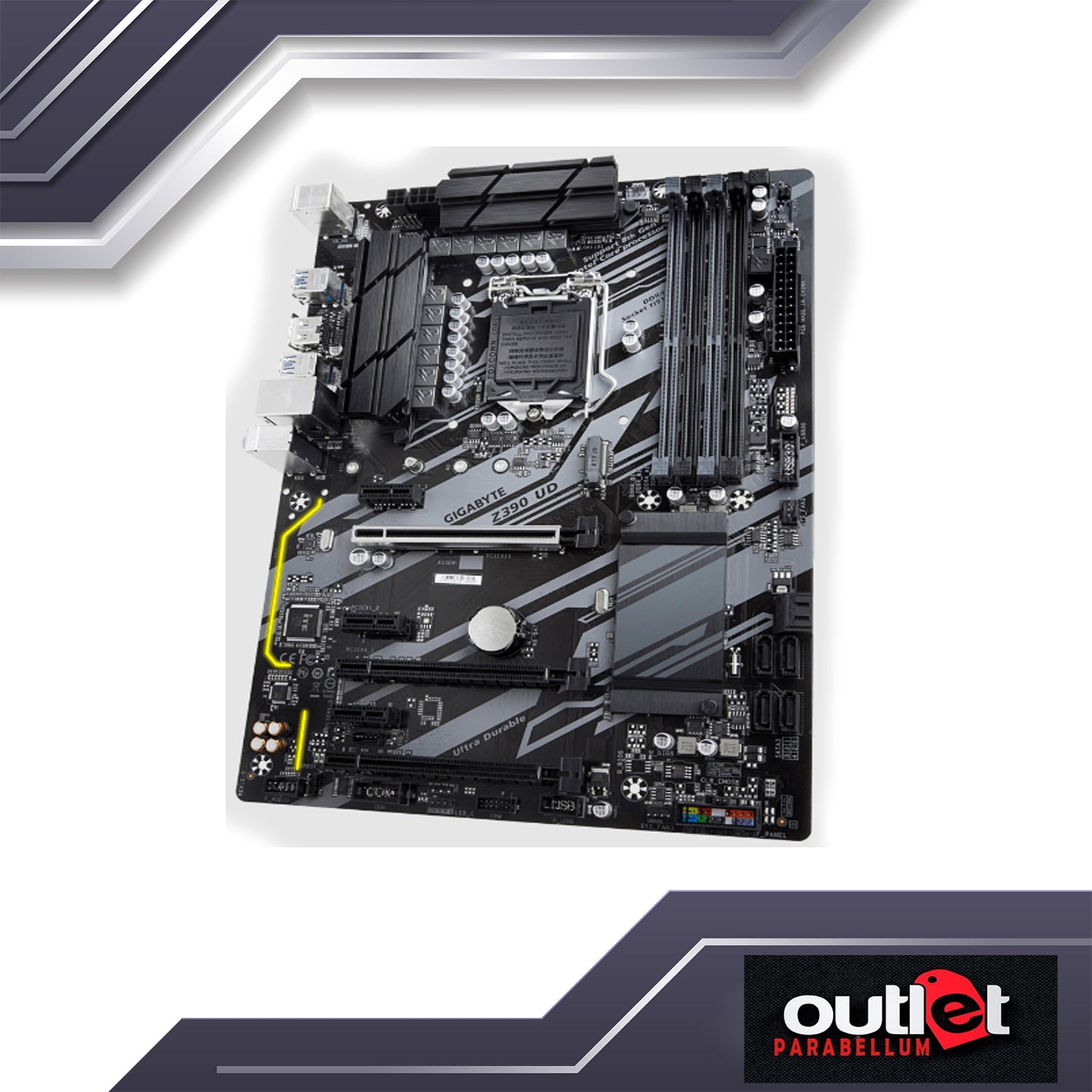 REFURBISHED GA-Z390-UD GIGABYTE INTEL Z390 S1151 ATX MOTHERBOARD