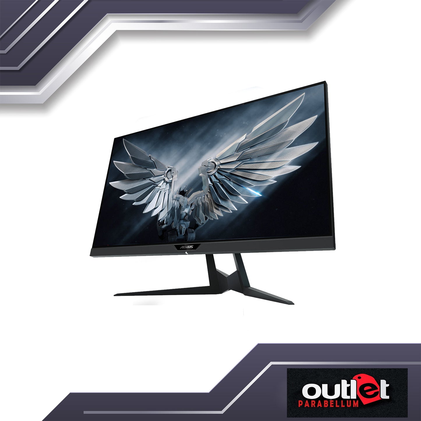 REFURBISHED AORUS FI27Q 27" Panel Backlight/ Type ELED / IPS 95% of DCI-P3 2560 x 1440 (QHD) - Gaming Monitor